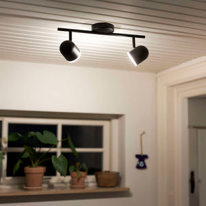Hall LED 2-Loftspot Sort_3