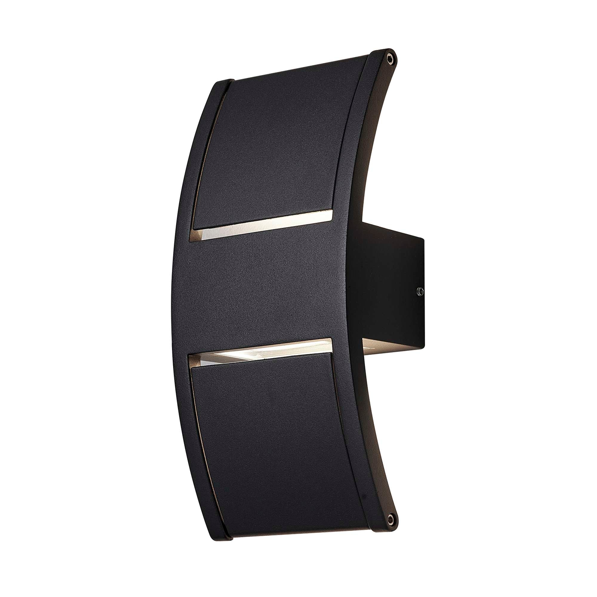 Lærk Udendørs væglampe Sort Up/Downlight_1