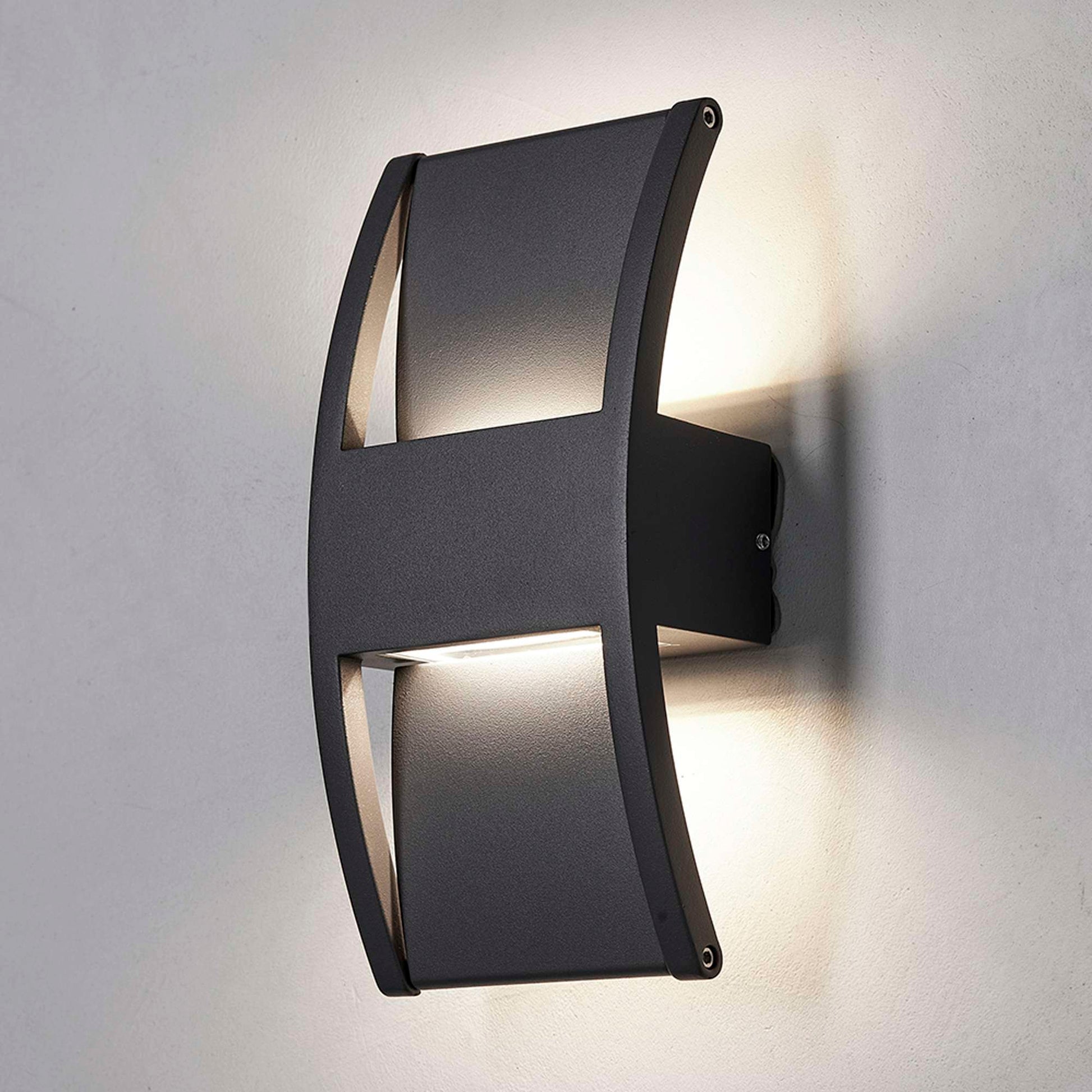 Lærk Udendørs væglampe Antracitgrå Up/Downlight_5