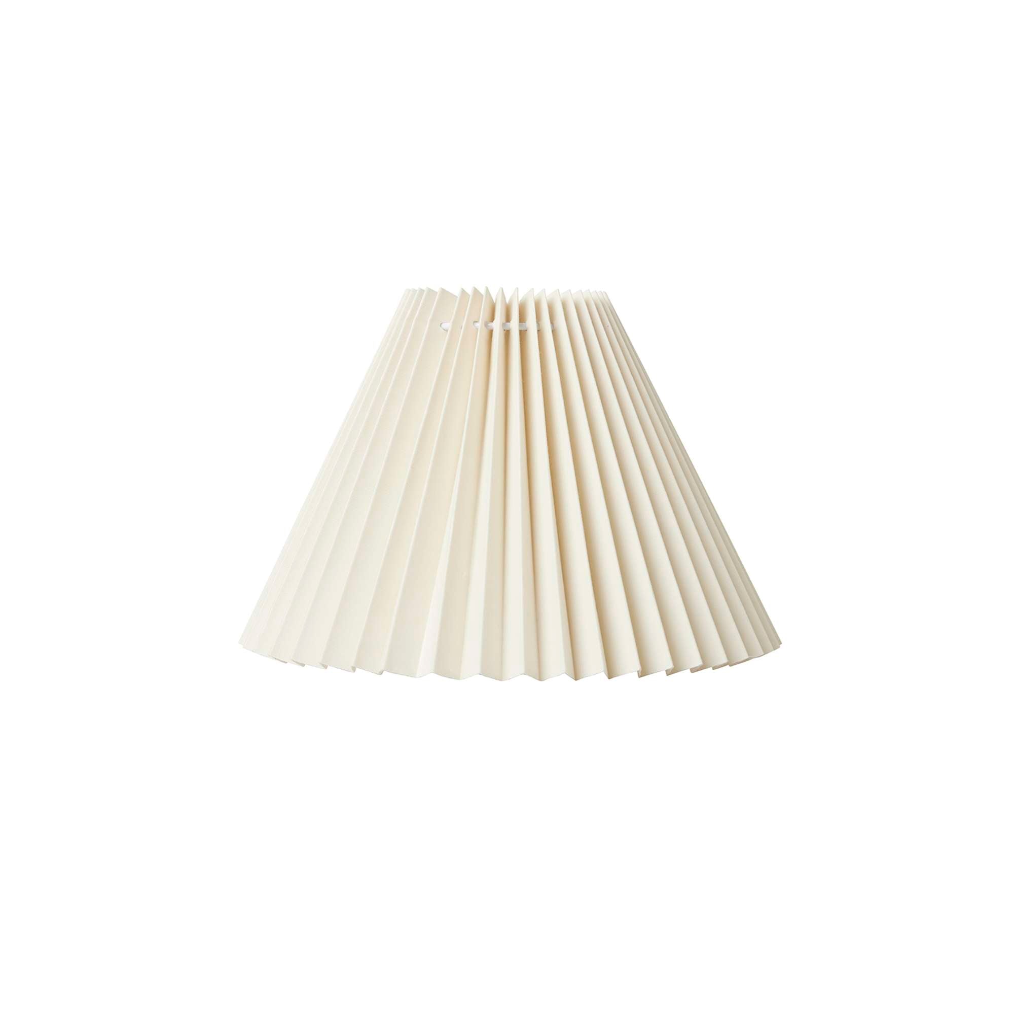 Emma Piso Plisseskærm til væglampe 18 cm. Creme_1