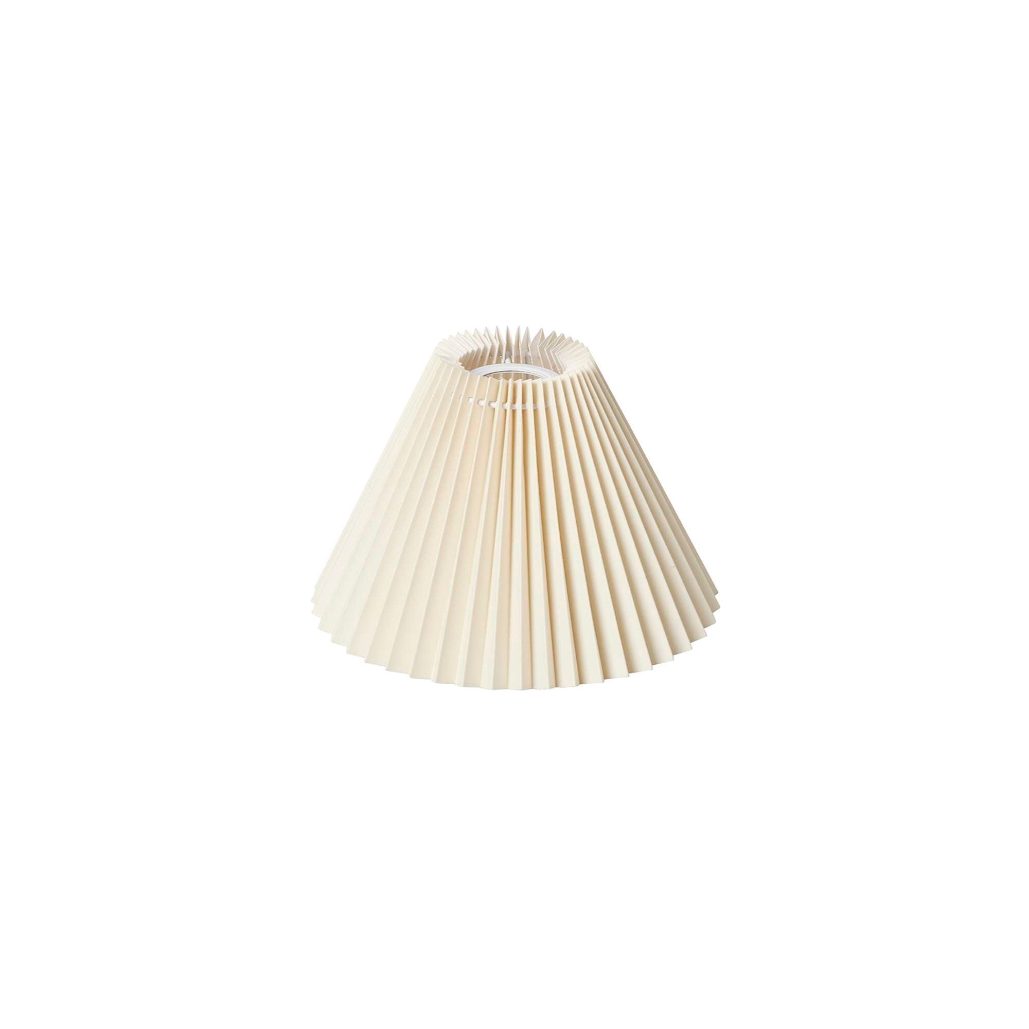 Emma Piso Plisseskærm til væglampe 18 cm. Creme_2