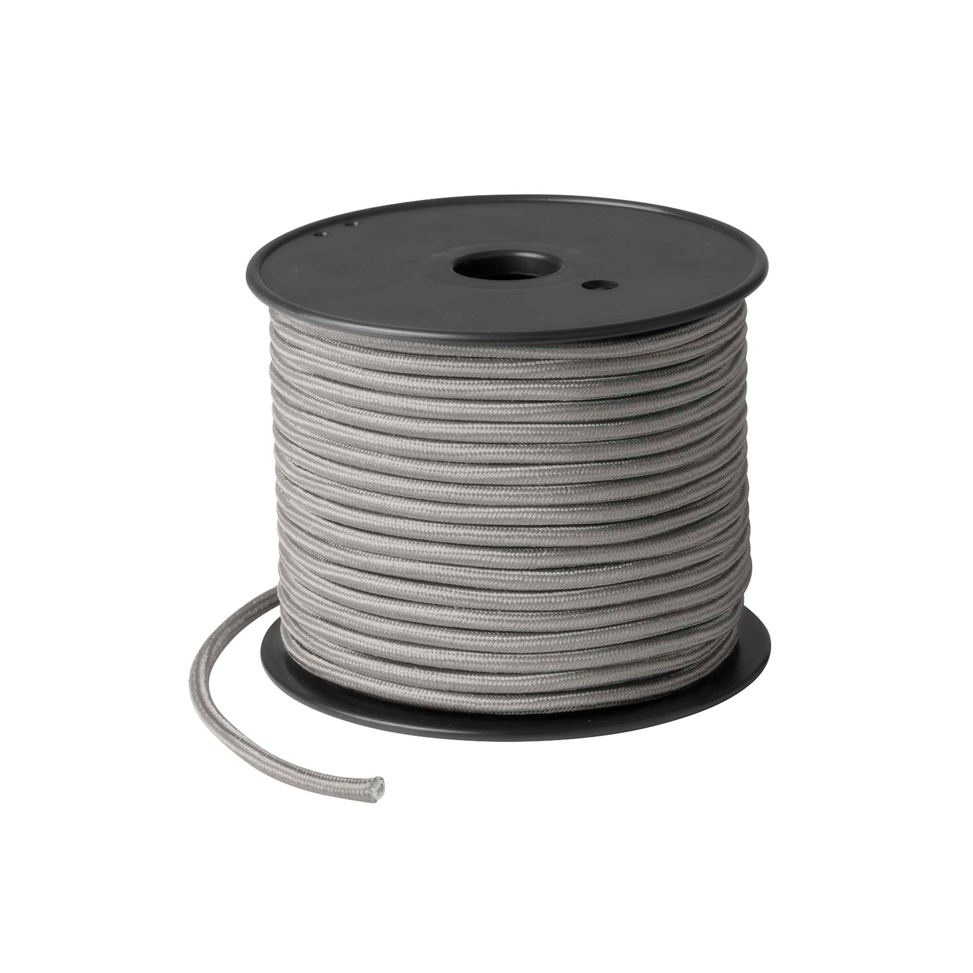 Stofledning 50 m. på rulle Lysegrå_1