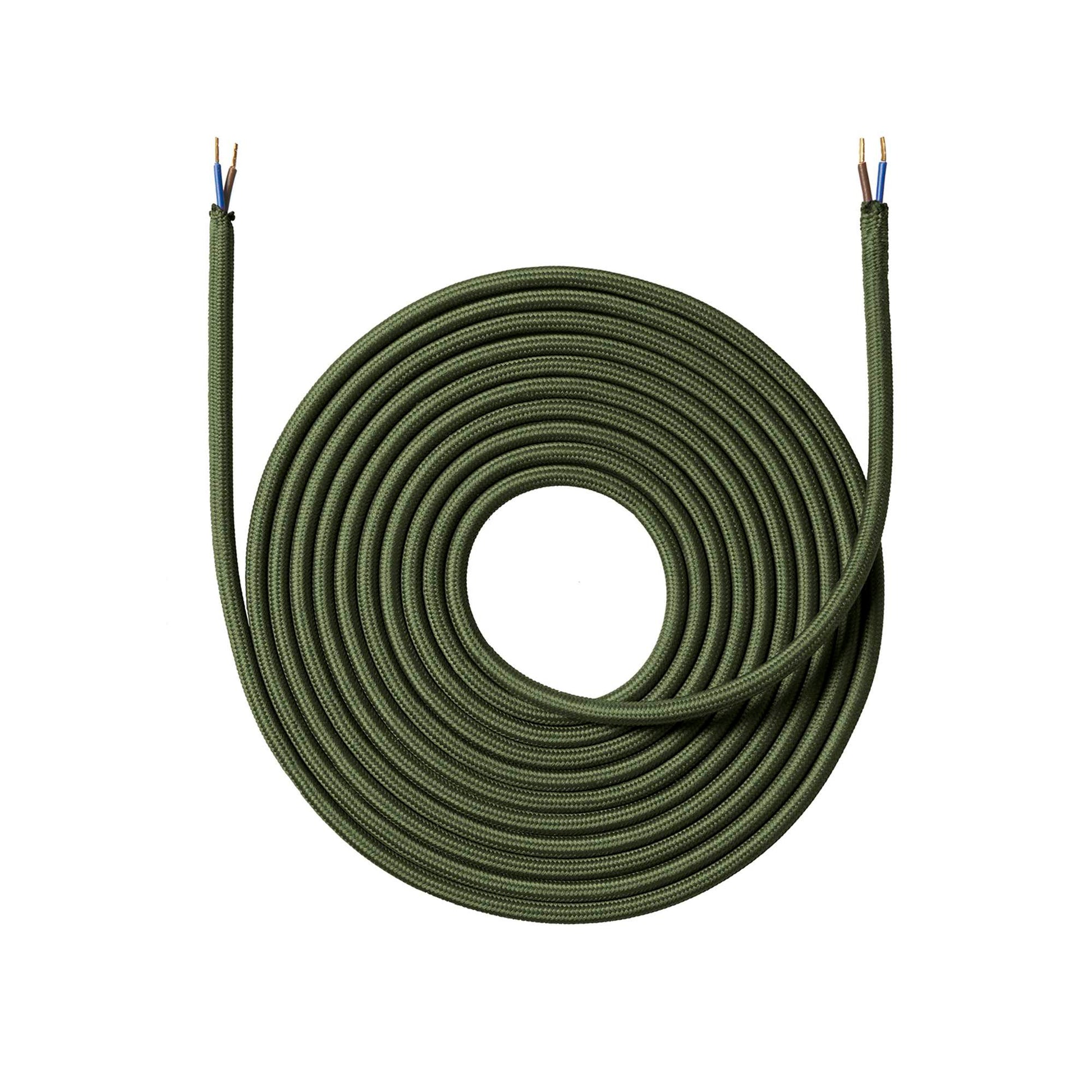 Kaki Grøn Stofledning 4 m._1