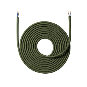 Kaki Grøn Stofledning 4 m._1