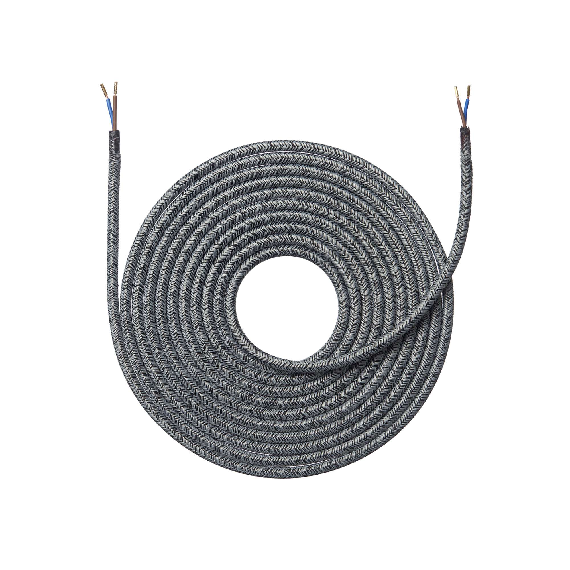 Meleret Grå Stofledning 4 m._1