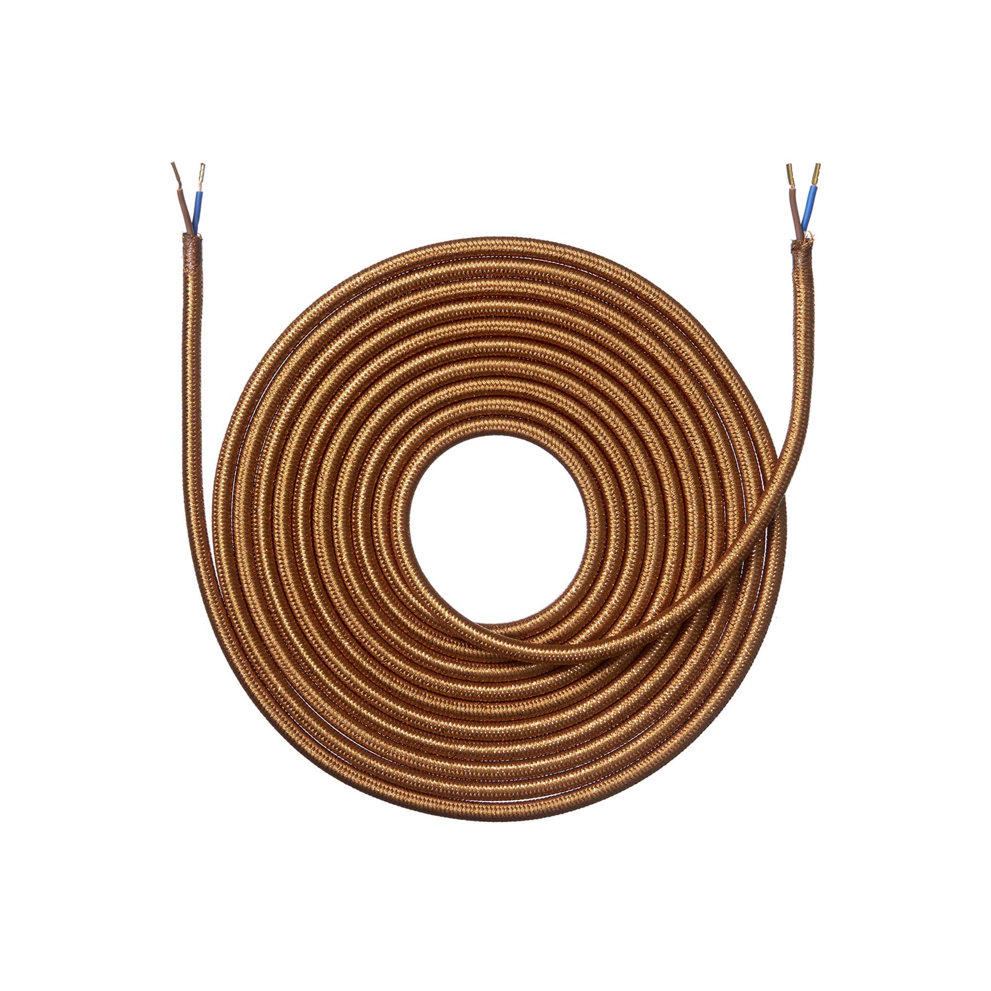 Shiny kobber Stofledning 4 m._1