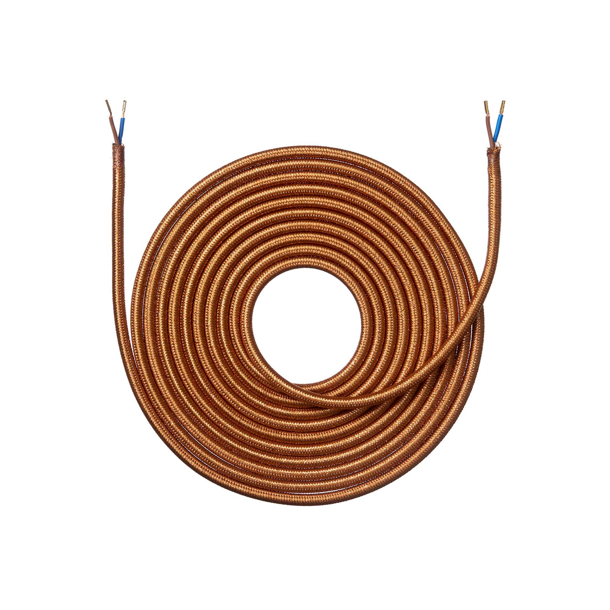 Shiny kobber Stofledning 4 m._1