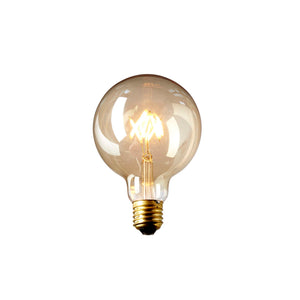 LED Globepære 3W Gyldent glas Ø9,5 cm._1
