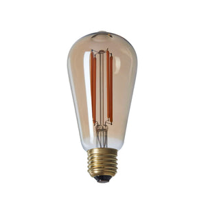 Drop LED Globepære 4W Gyldent glas_2