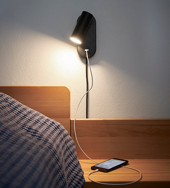 Nielsen Light Ego LED væglampe med USB