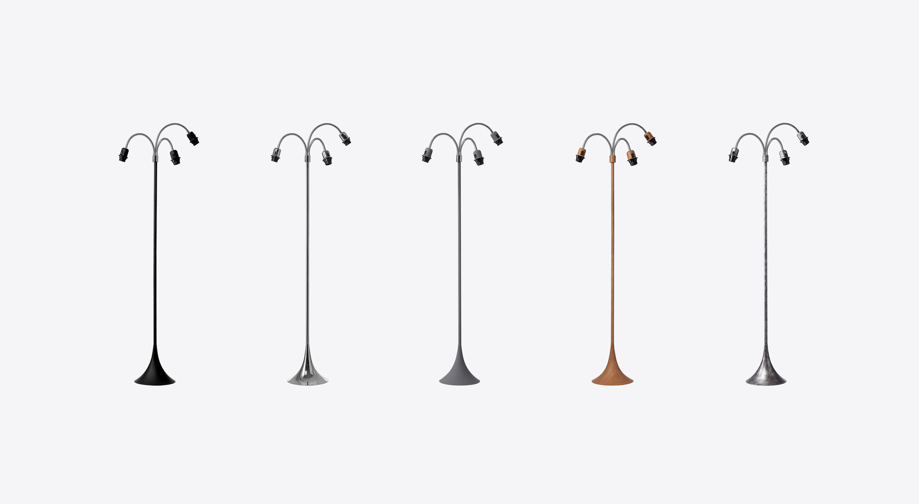 Nielsen Light Trafiklys lampefødder uden skærme