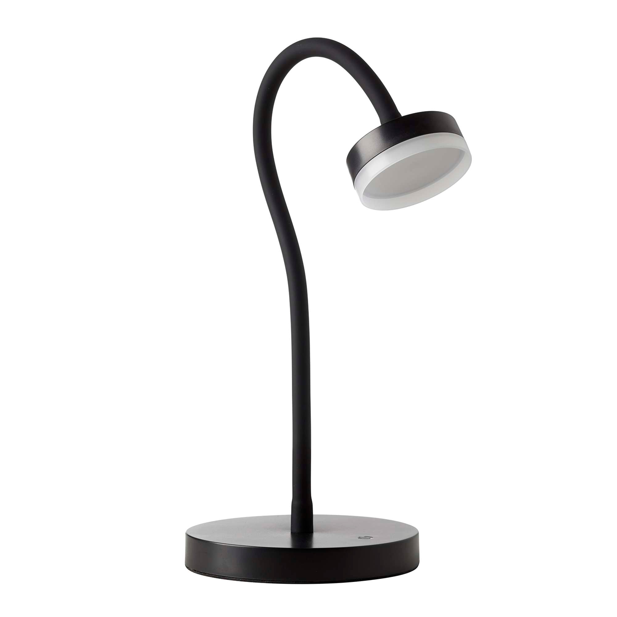 Tulipan LED Skrivebordslampe Sort