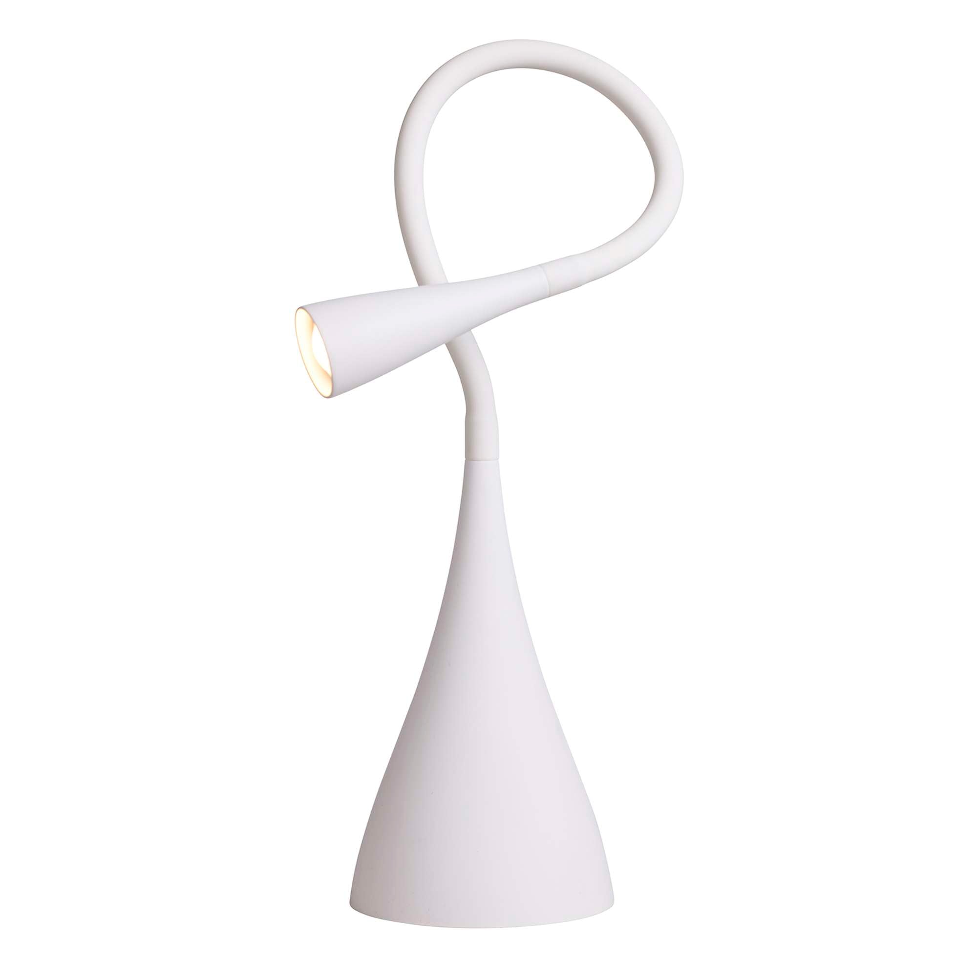 Twist LED Bordlampe - hvid mat