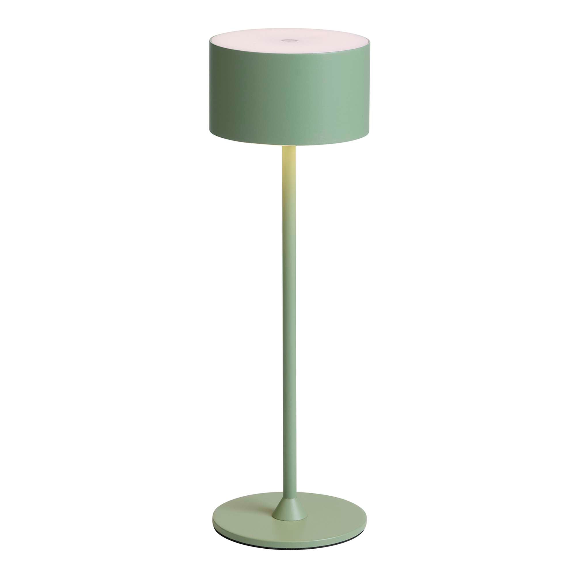 Bistro Trådløs Bordlampe - støvet grøn