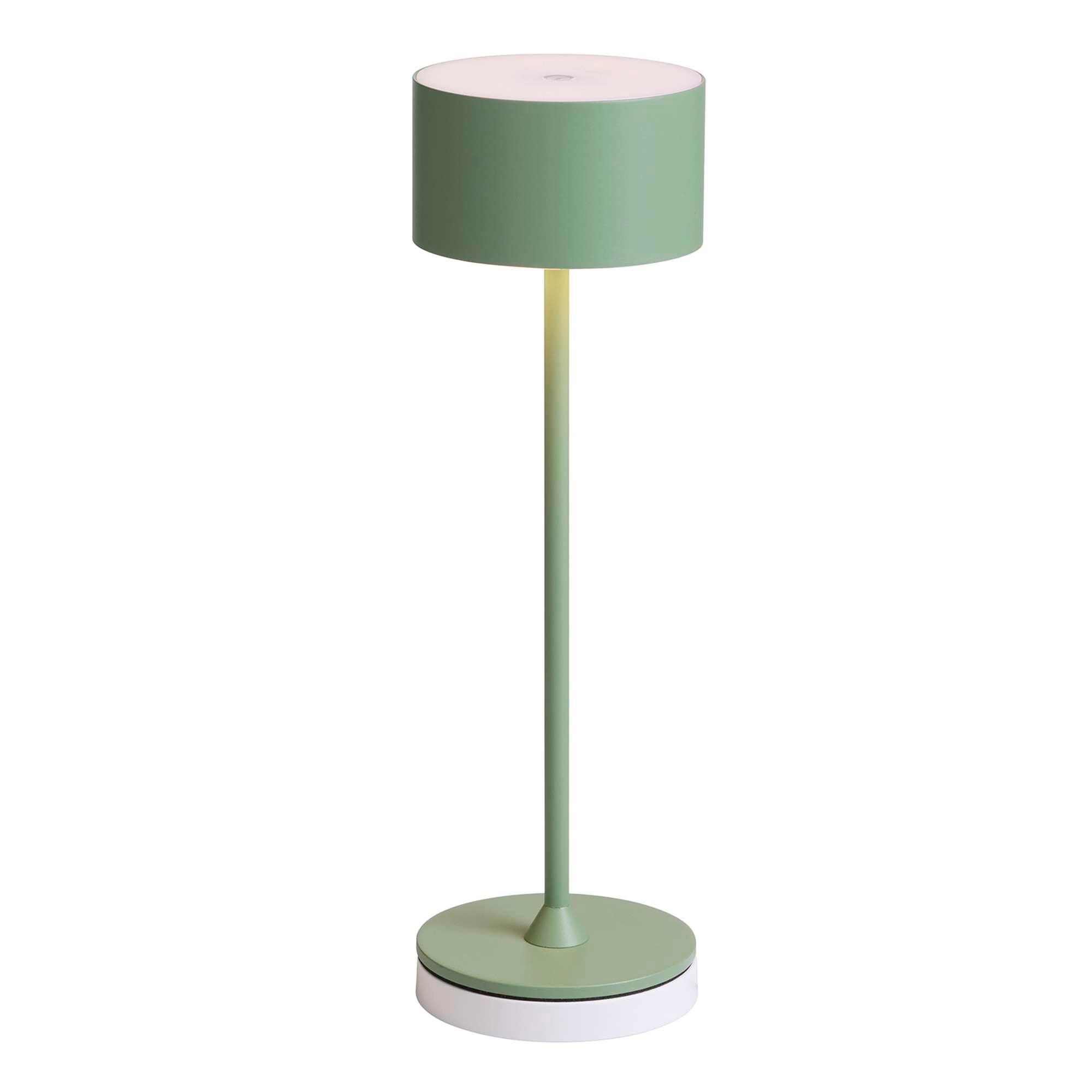 Bistro Trådløs Bordlampe - støvet grøn