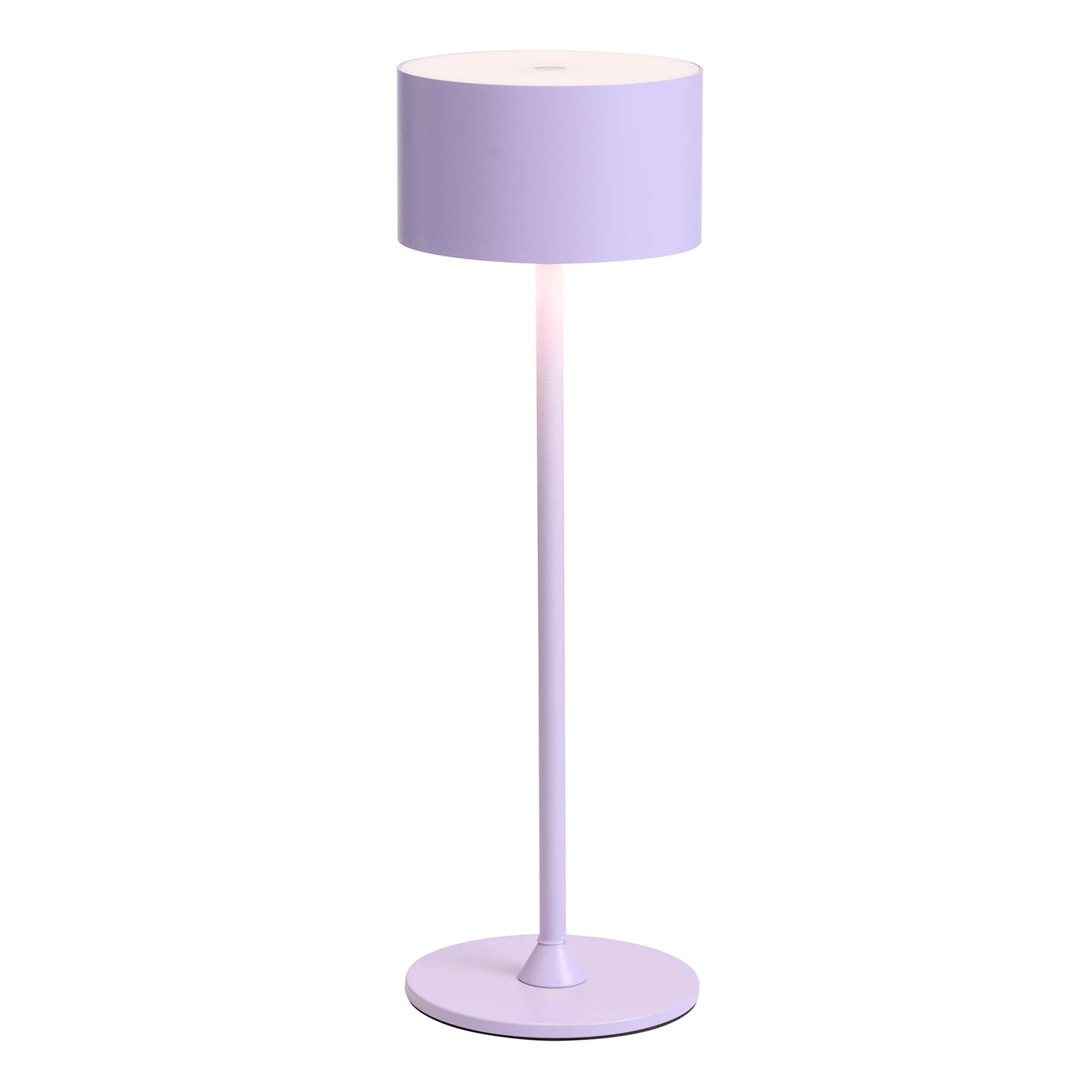 Bistro Trådløs Bordlampe - støvet lilla