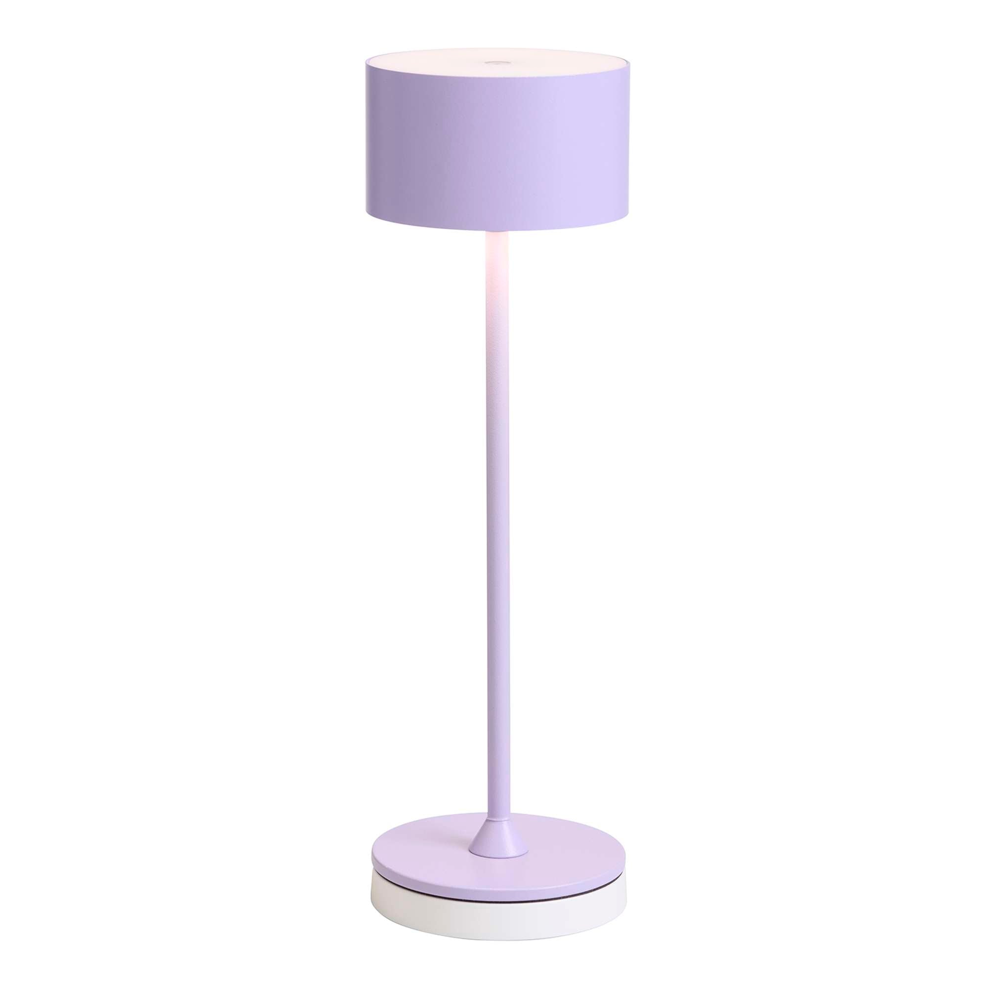 Bistro Trådløs Bordlampe - støvet lilla