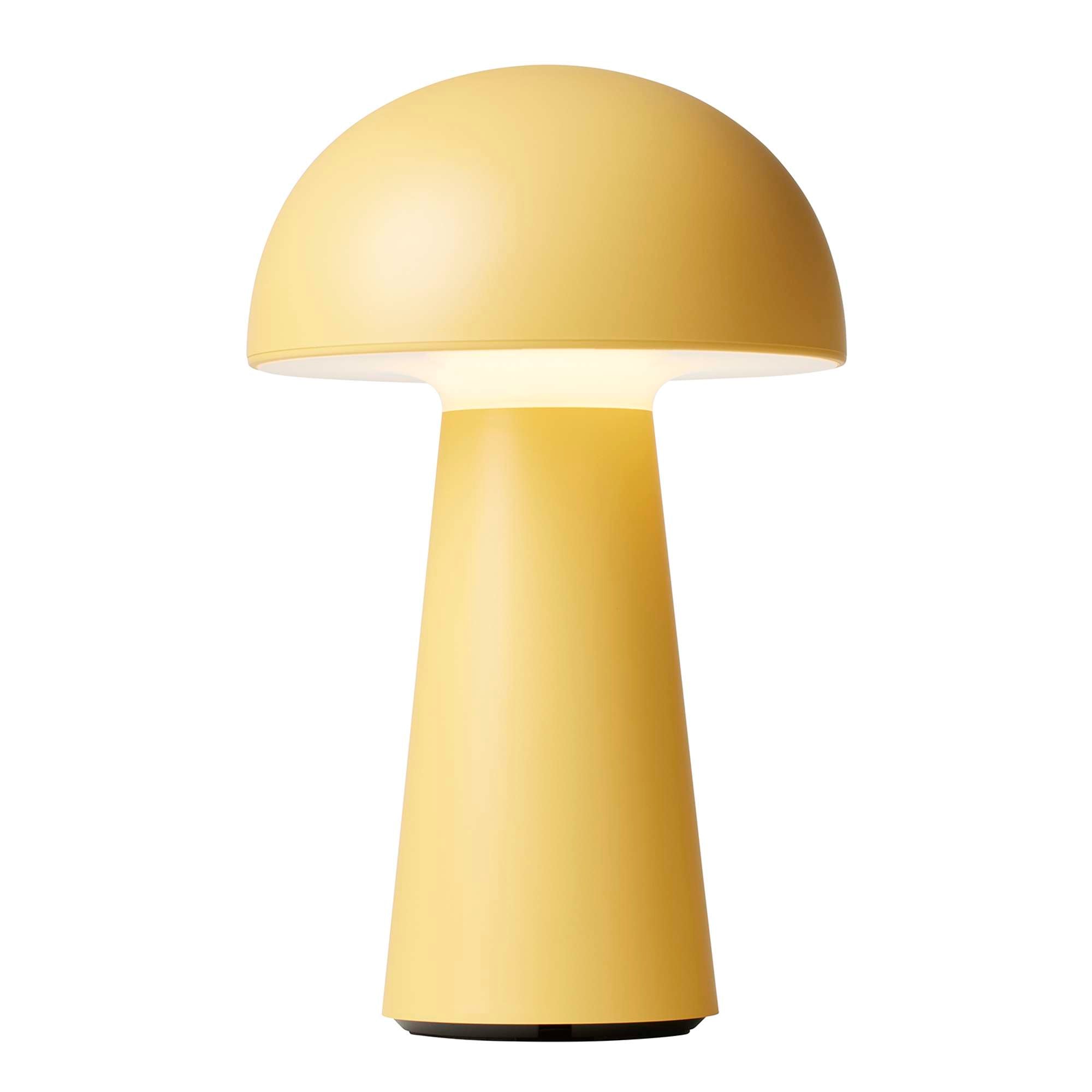 Move Me Genopladelig Bordlampe Støvet gul