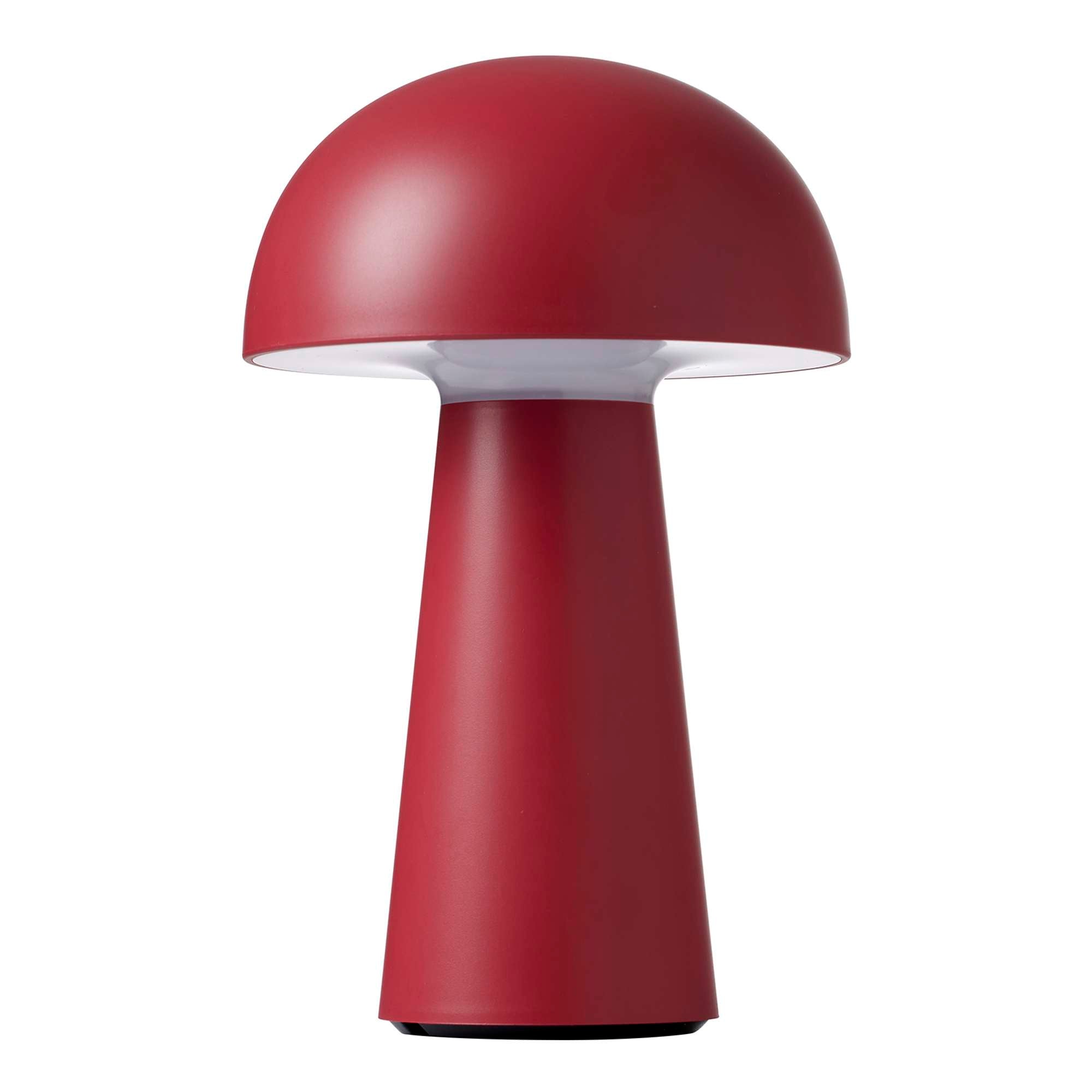 Move Me Genopladelig Bordlampe Vinrød