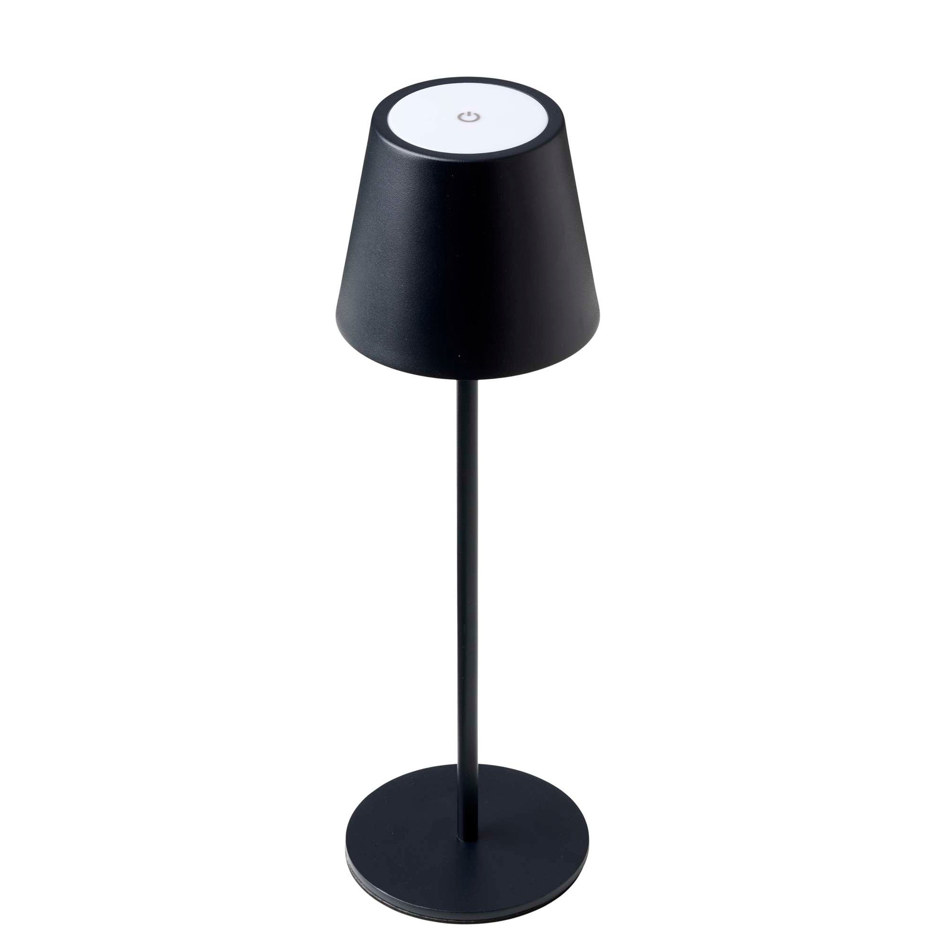 One Trådløs Bordlampe - sort