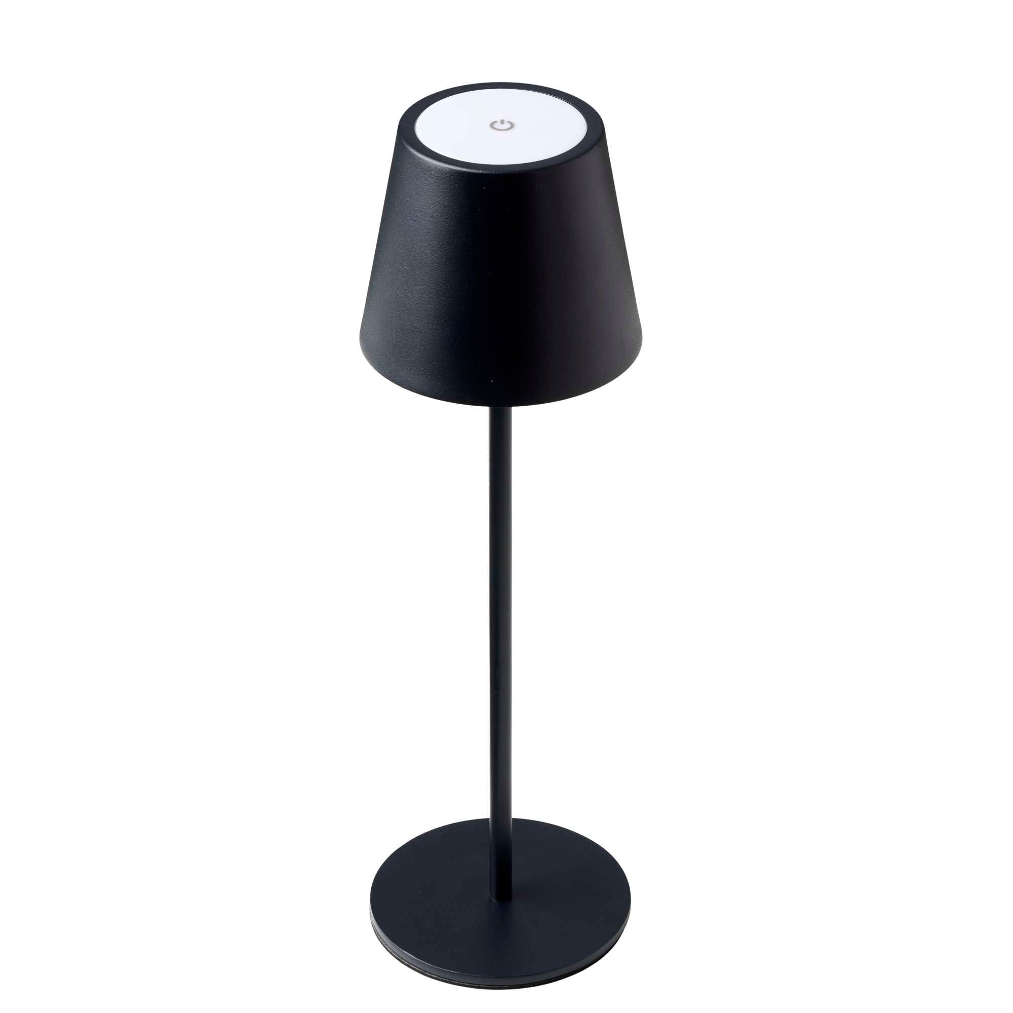 One Trådløs Bordlampe - sort