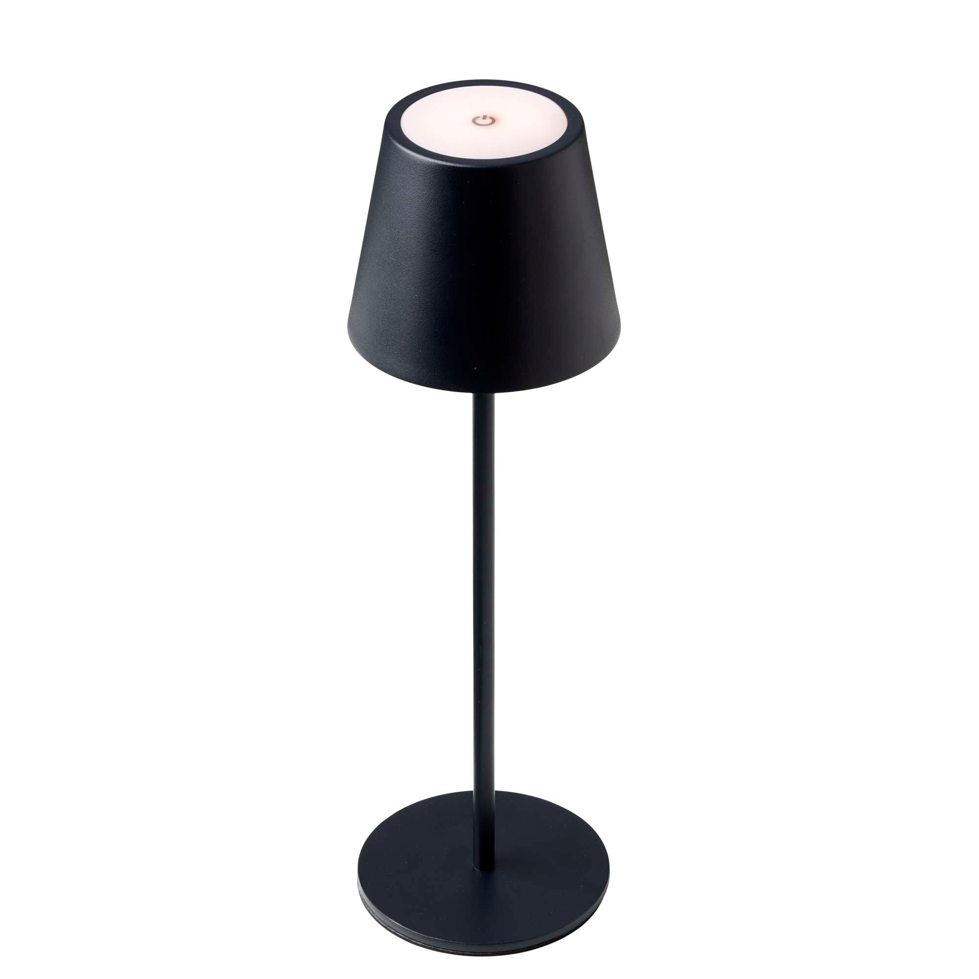 One Trådløs Bordlampe - sort