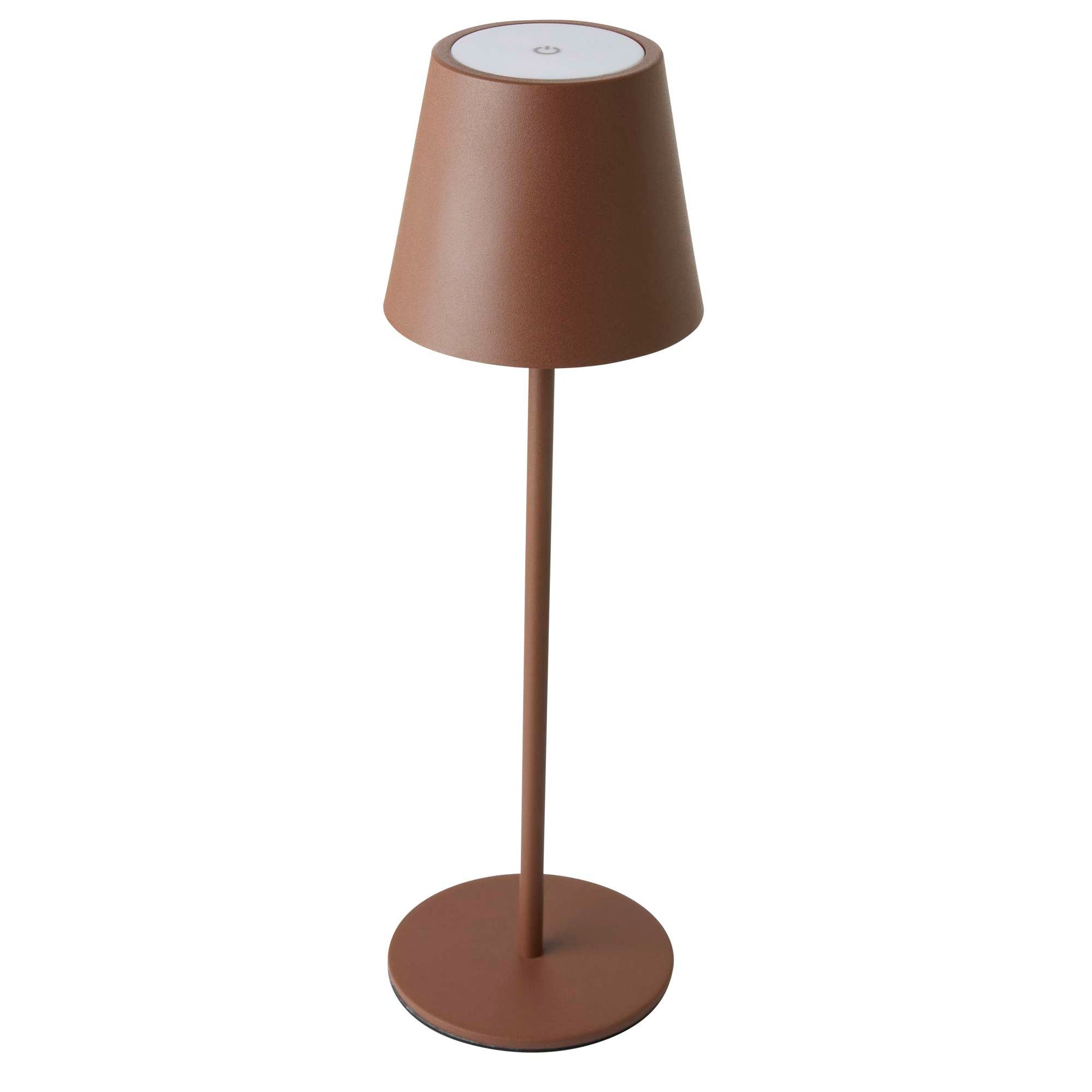 One Trådløs Bordlampe - chokolade