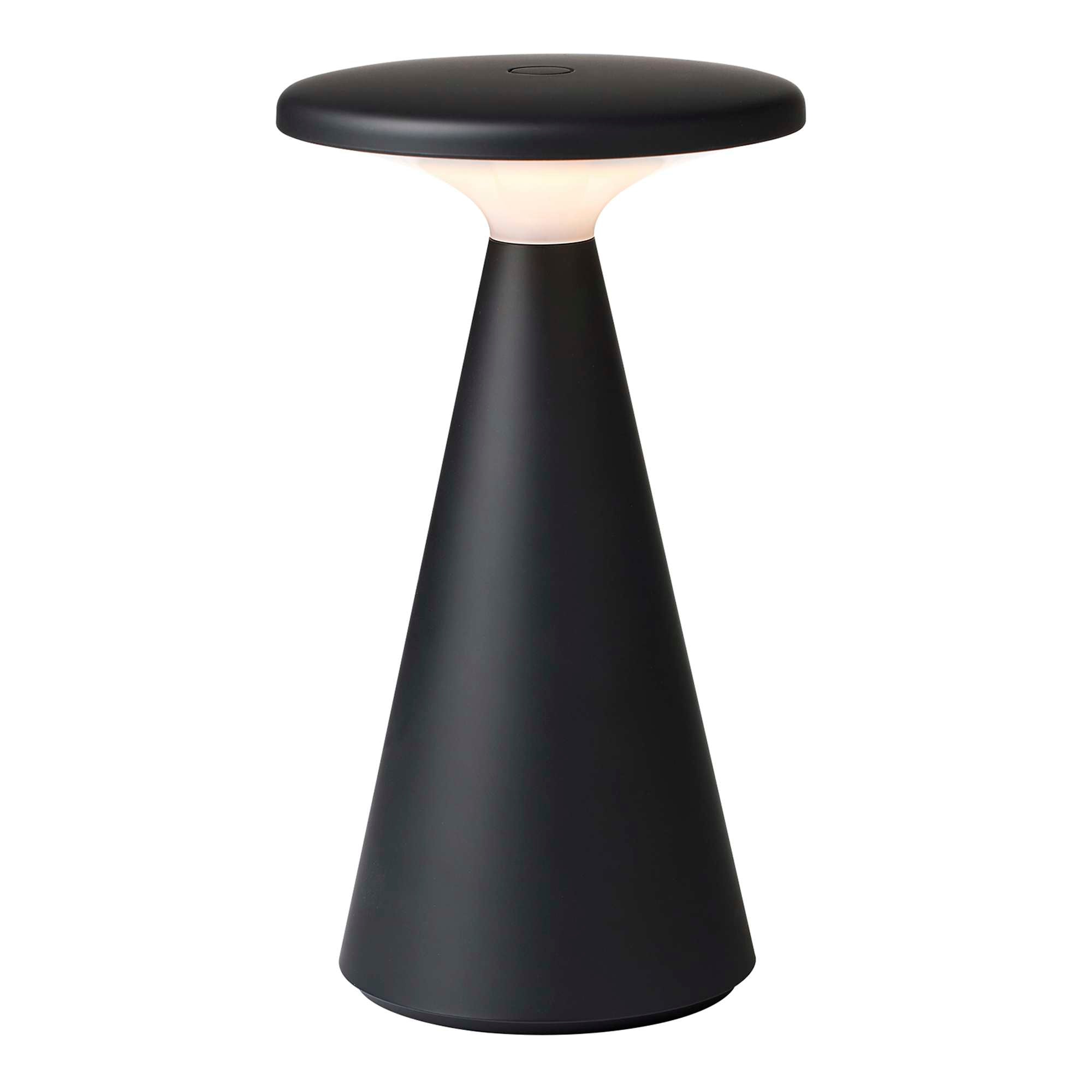 Nyhavn Genopladelig Bordlampe Sort