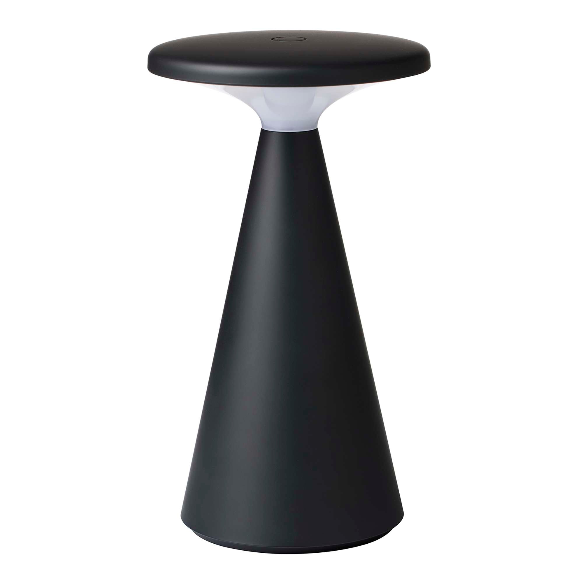 Nyhavn Genopladelig Bordlampe Sort