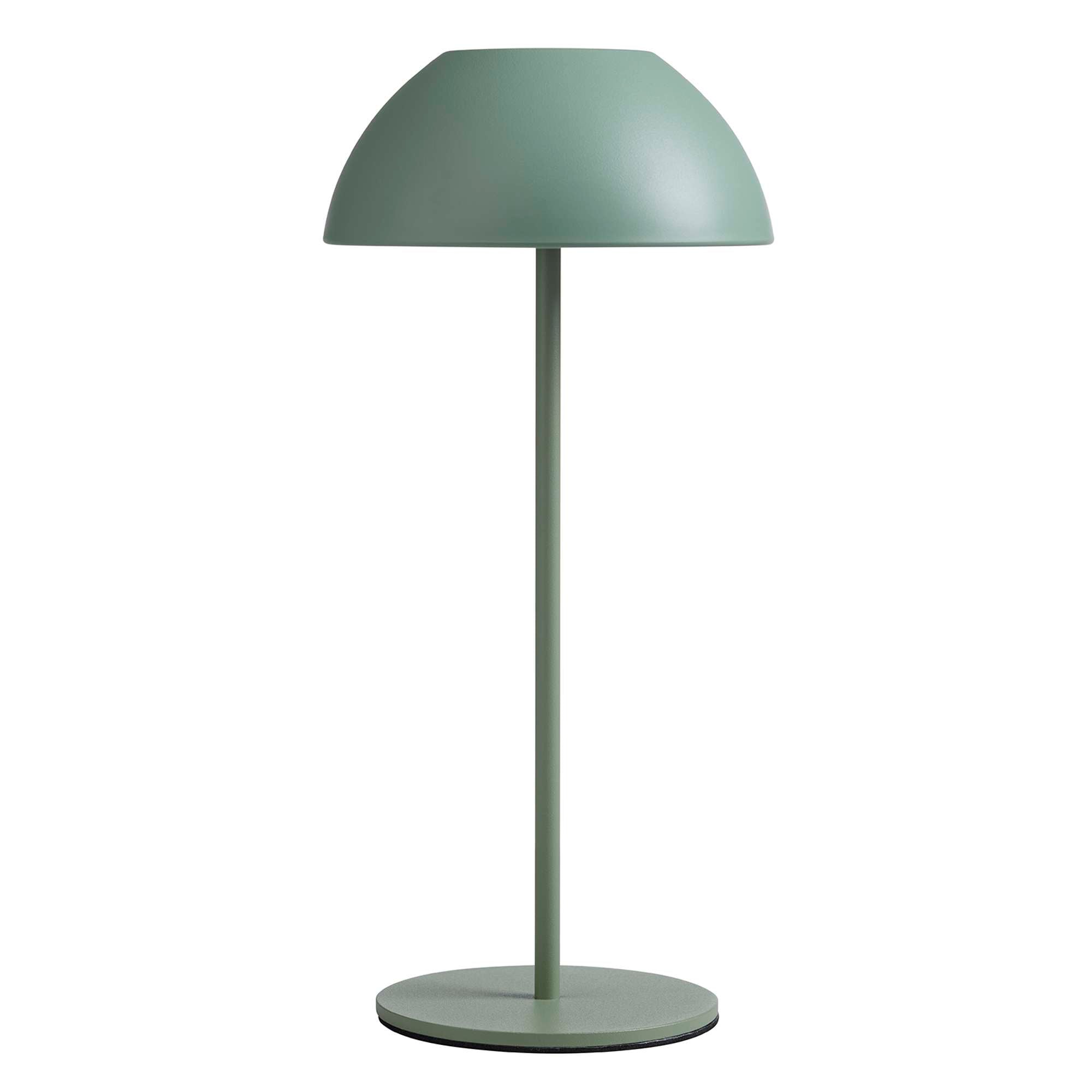 Luna Trådløs Bordlampe - støvet grøn