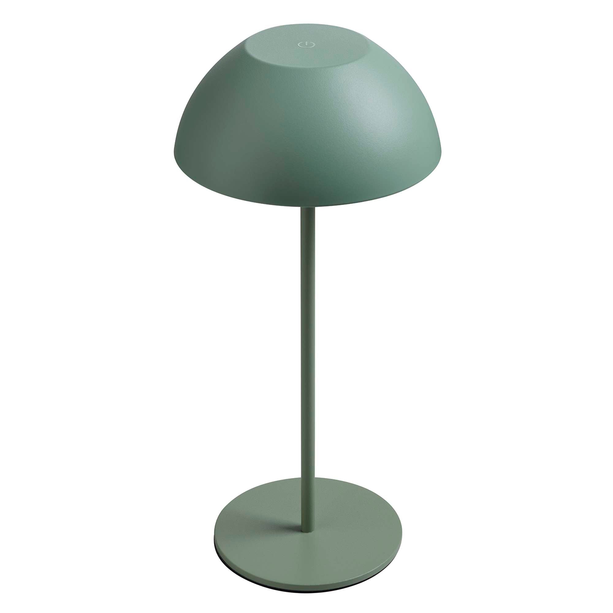 Luna Trådløs Bordlampe - støvet grøn