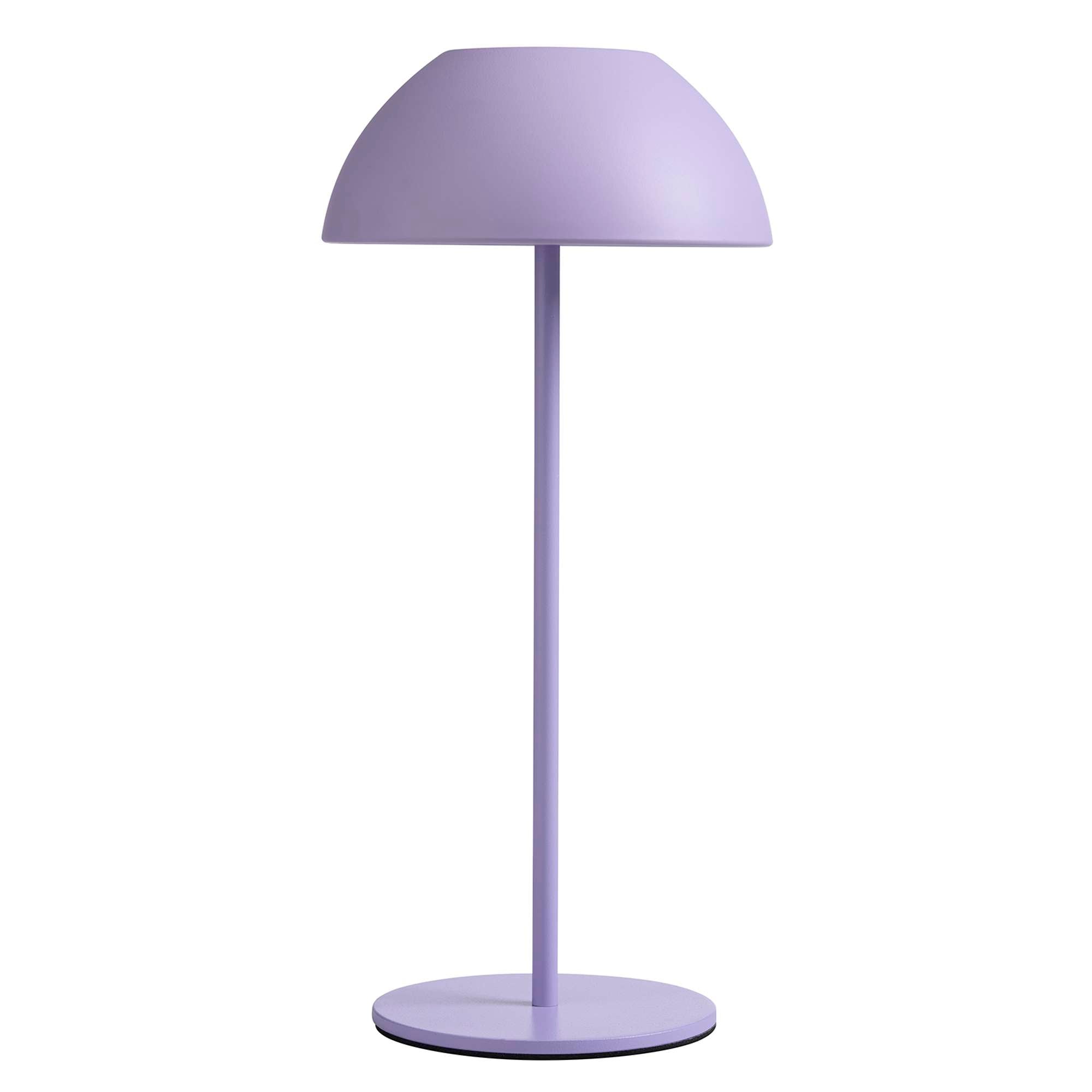 Luna Trådløs Bordlampe - støvet lilla