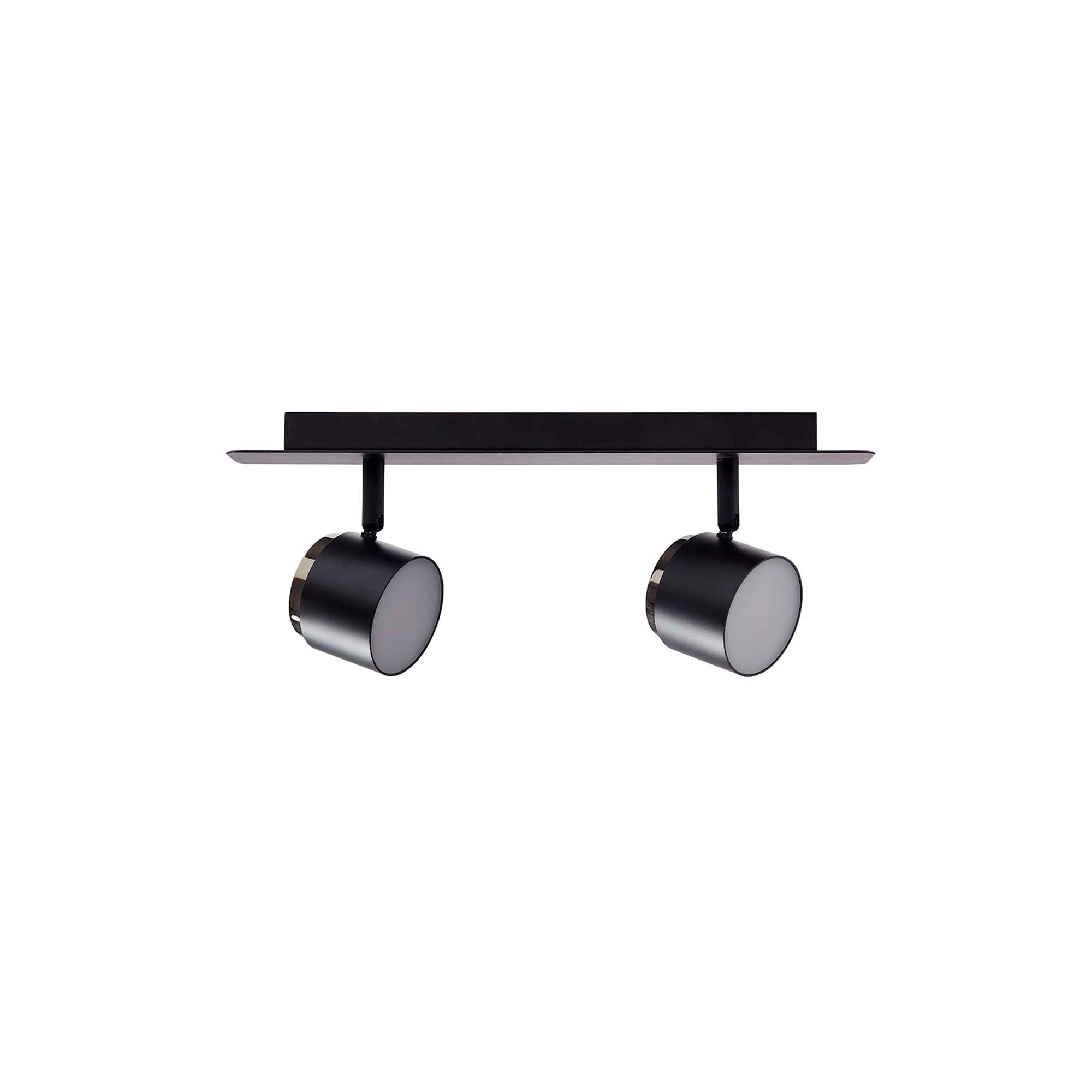 Teater LED 2-Loftspot Sort