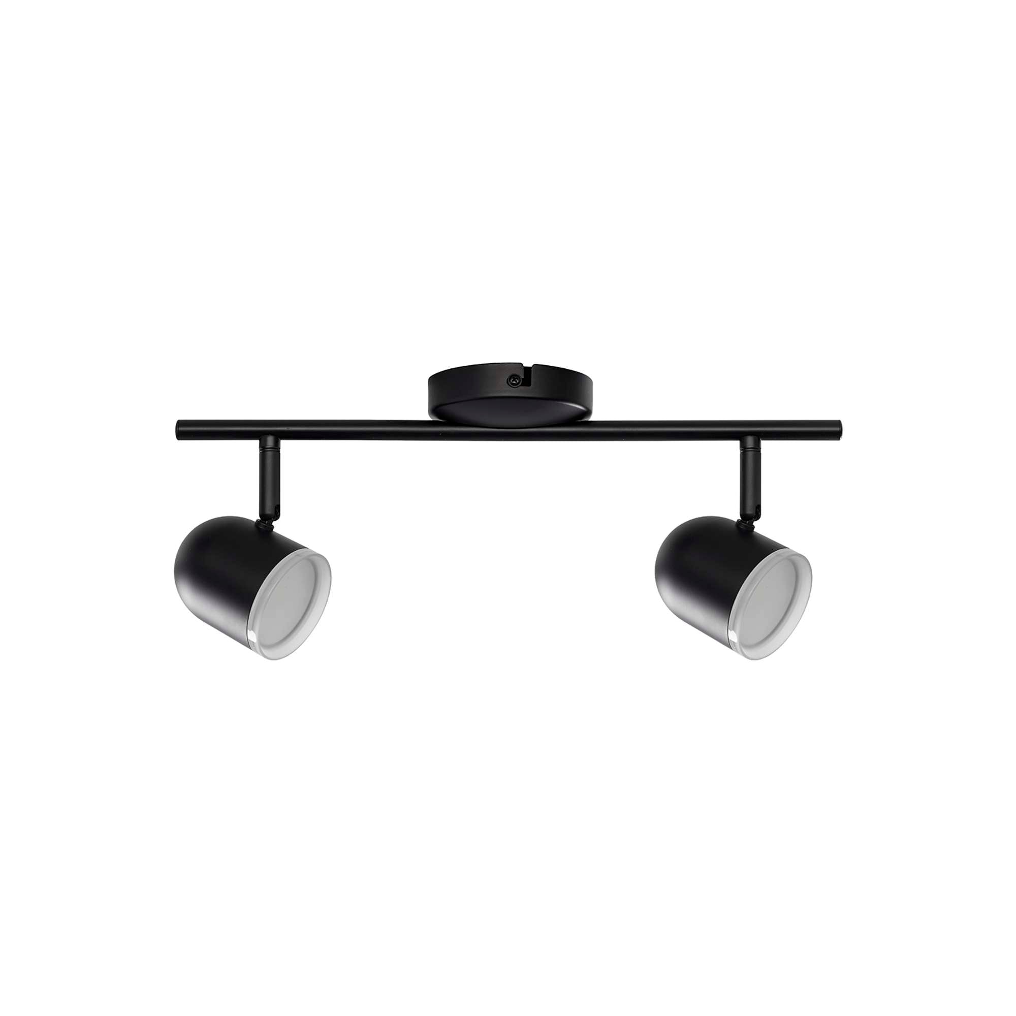 Hall LED 2-Loftspot Sort