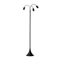 Trafik Gulvlampefod - sort uden skærme