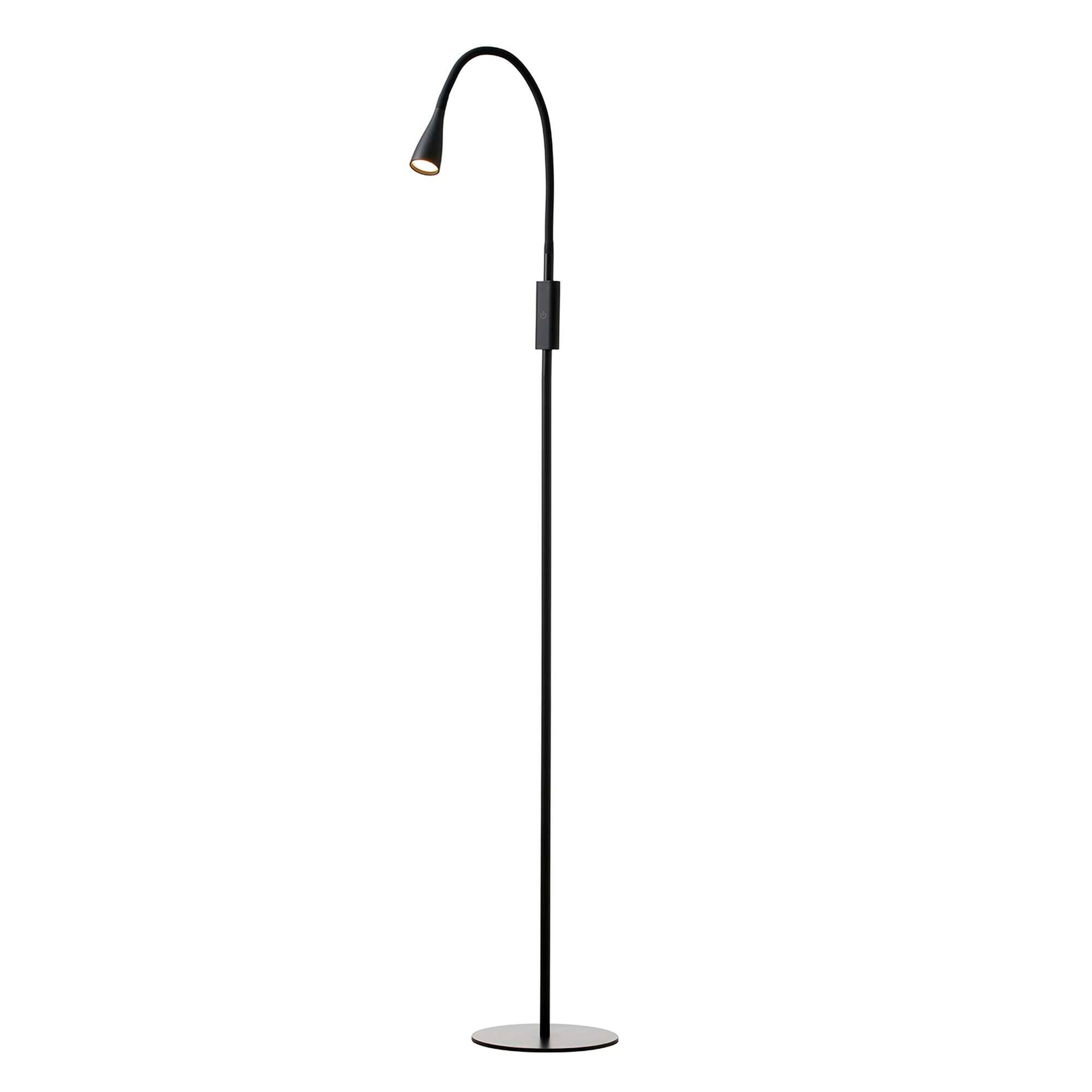 Twist LED Gulvlampe dæmpbar – sort