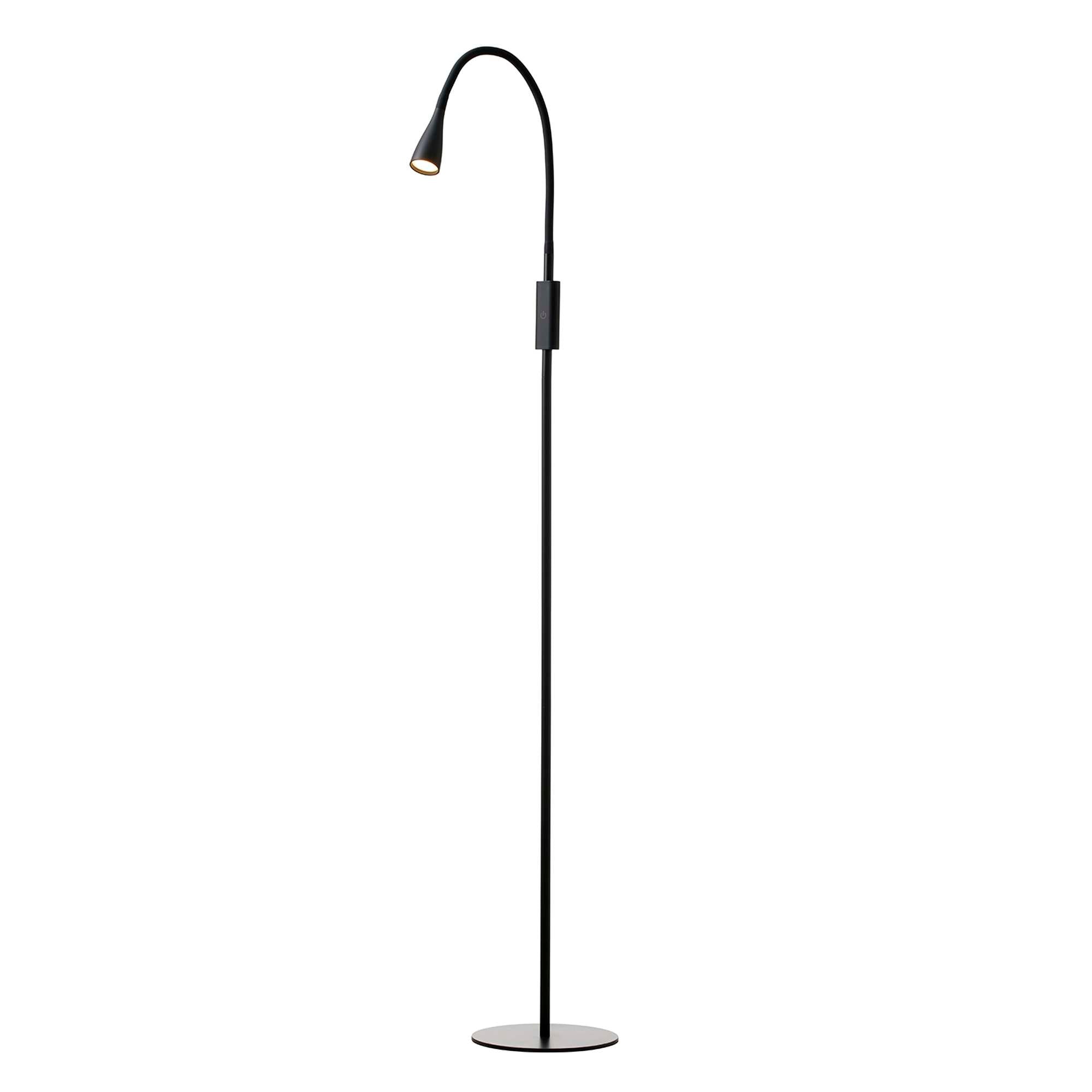 Twist LED Gulvlampe Sort