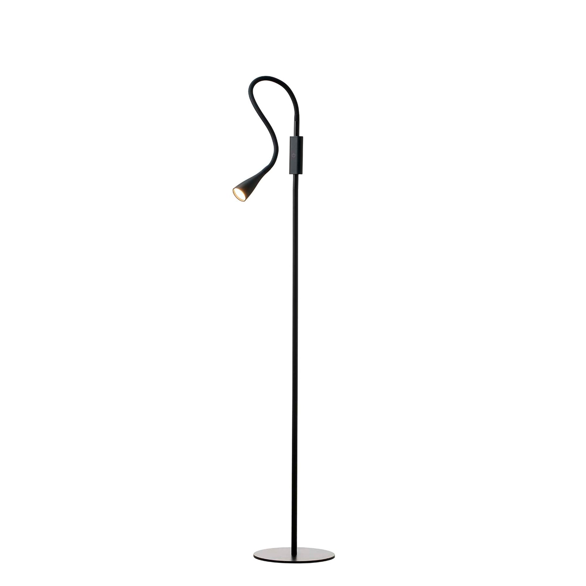 Twist LED Gulvlampe dæmpbar – sort