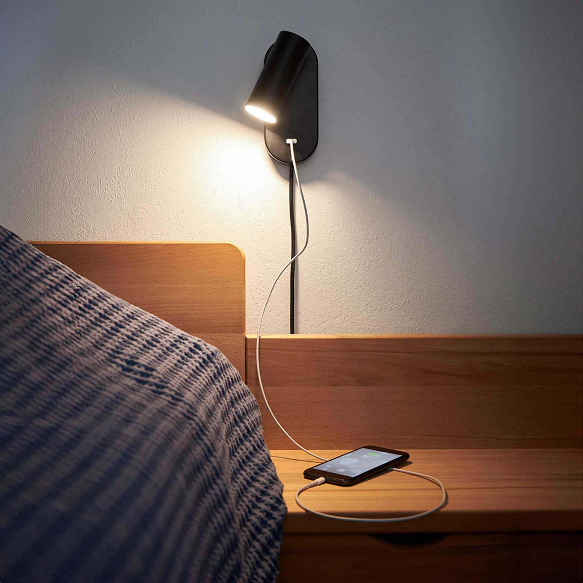 Ego LED Væglampe Sort_2