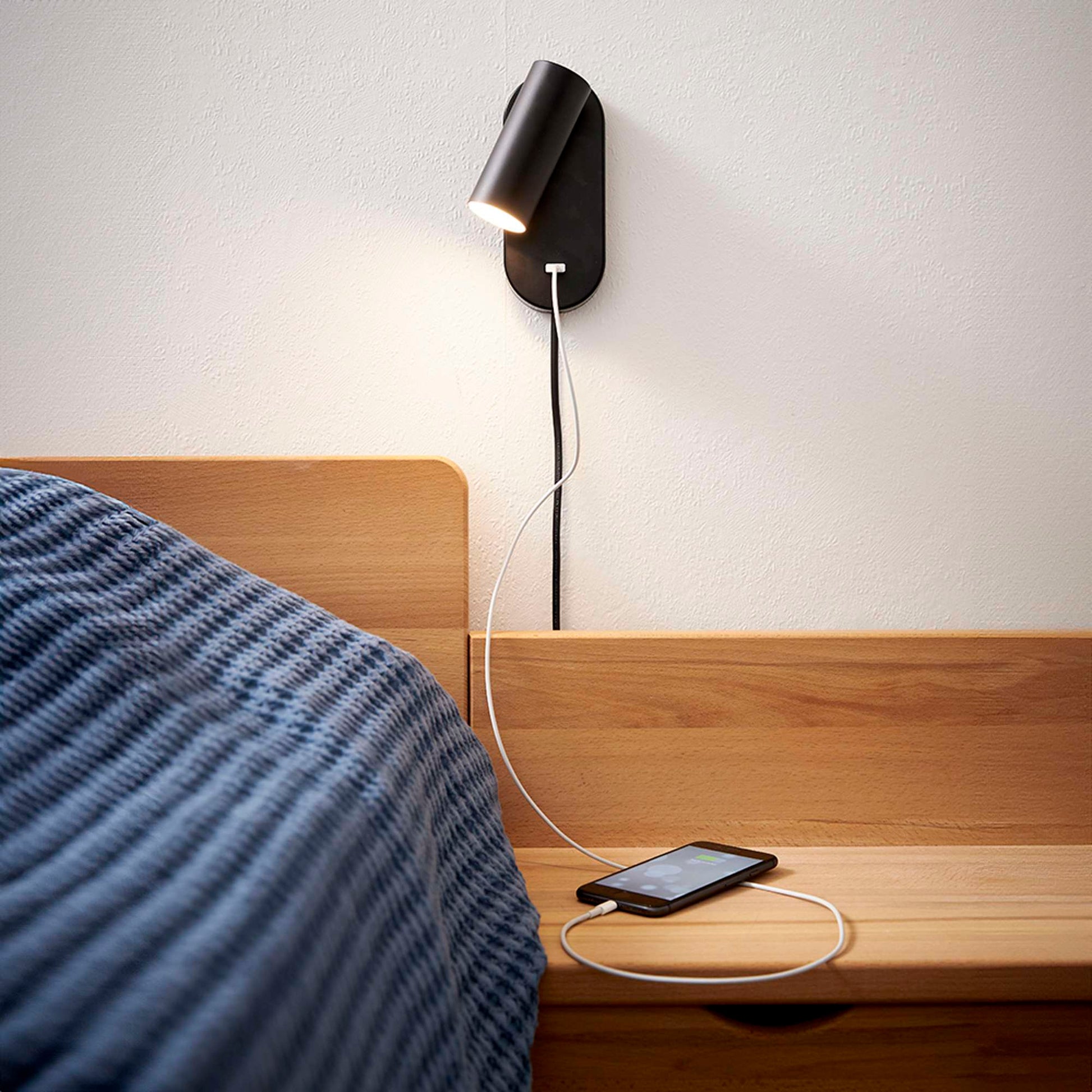 Ego LED Væglampe Sort_3