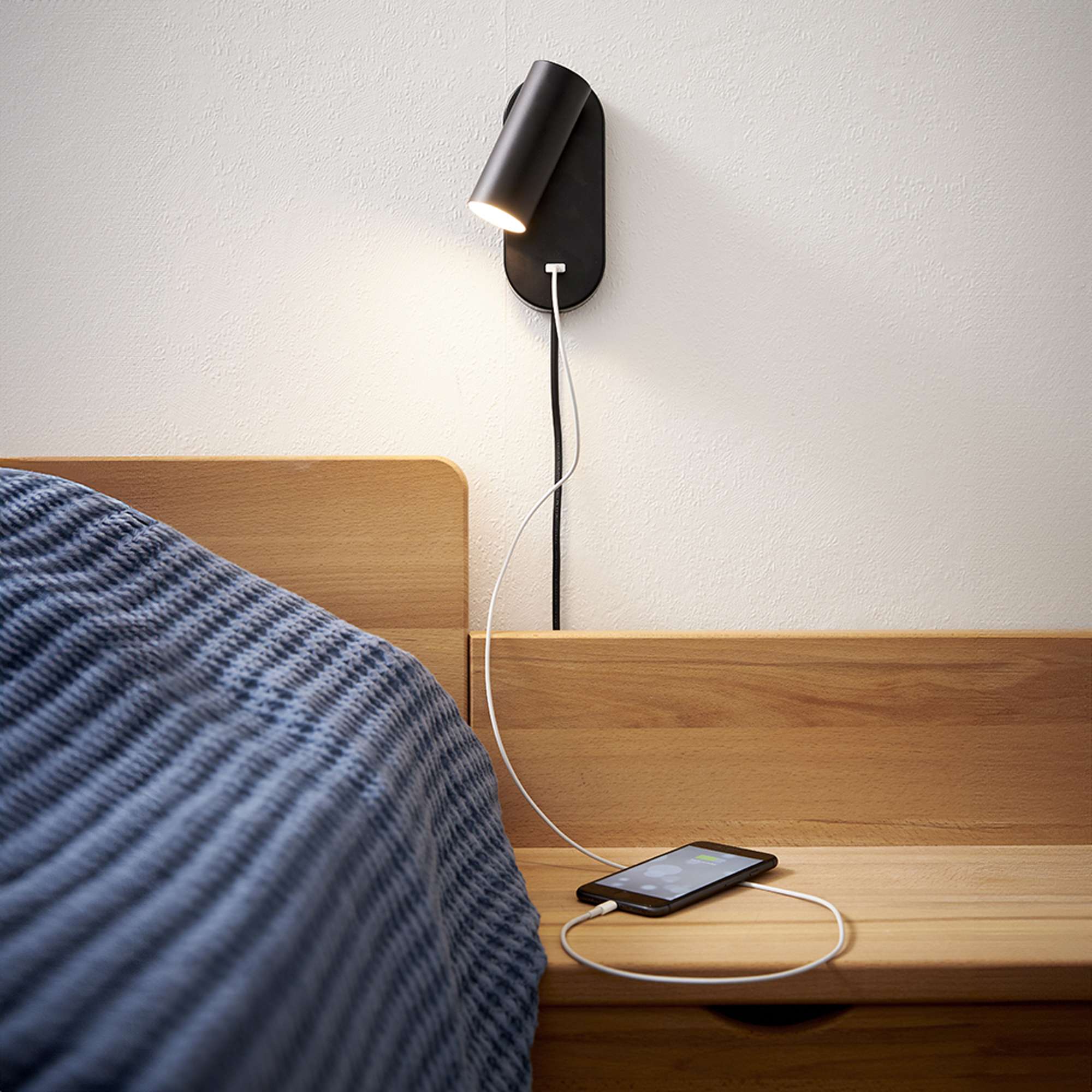 Ego LED Væglampe Sort_3