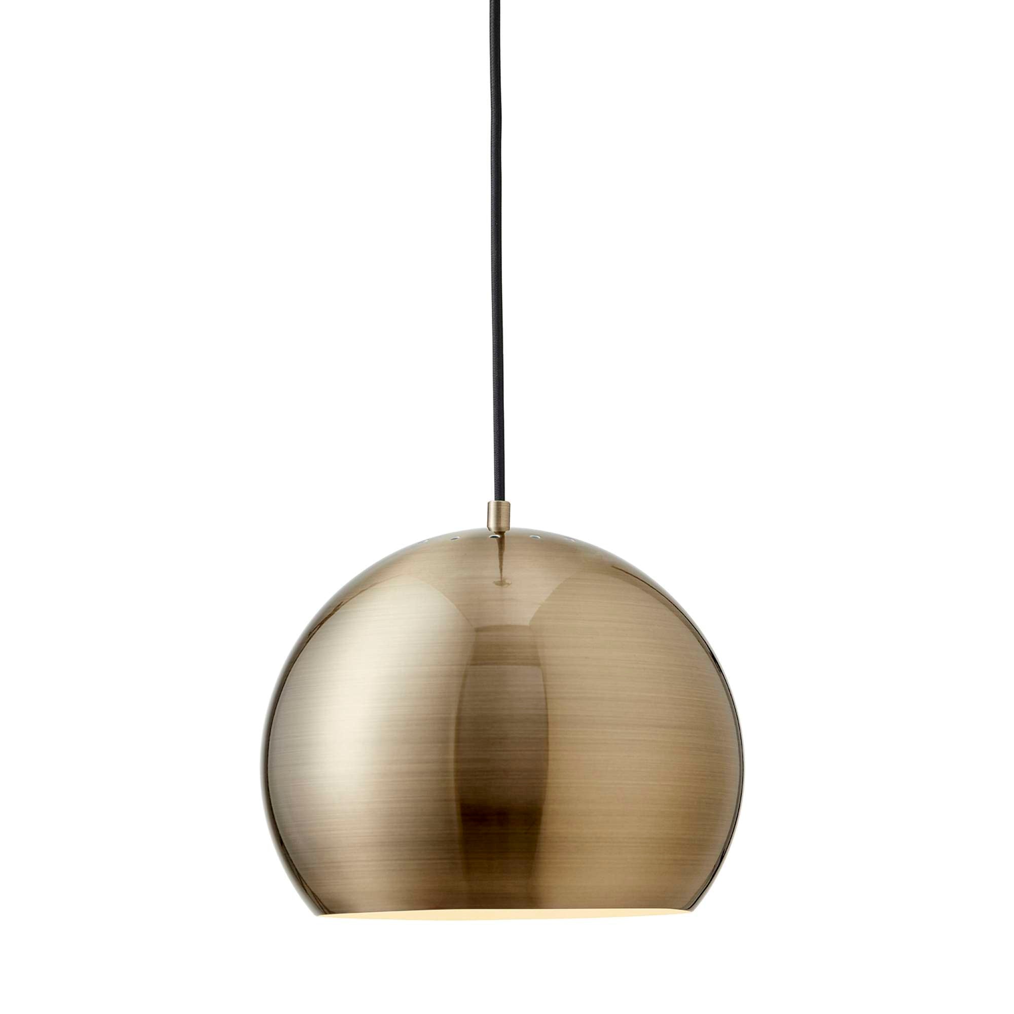 Nice Kuglependel Ø25 cm – antik messing