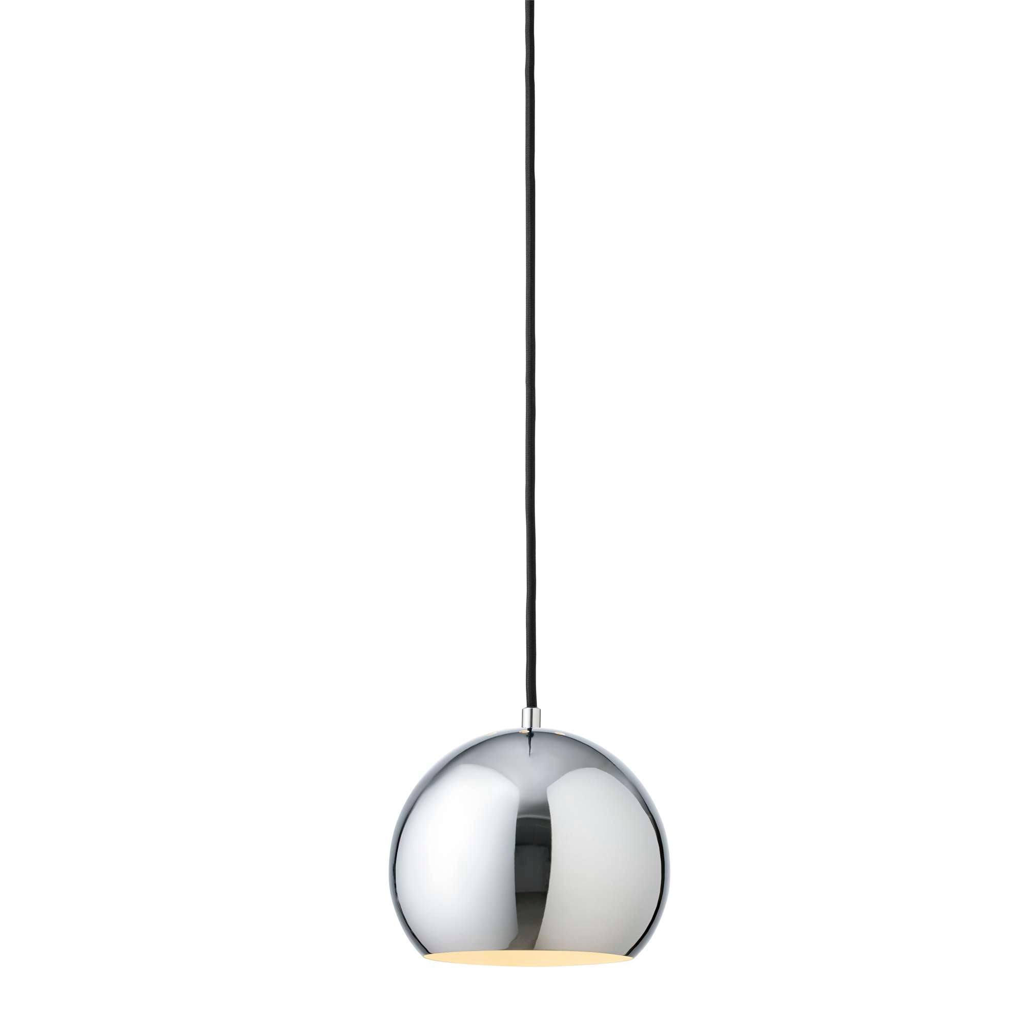Nice Kuglependel 17 cm. Krom