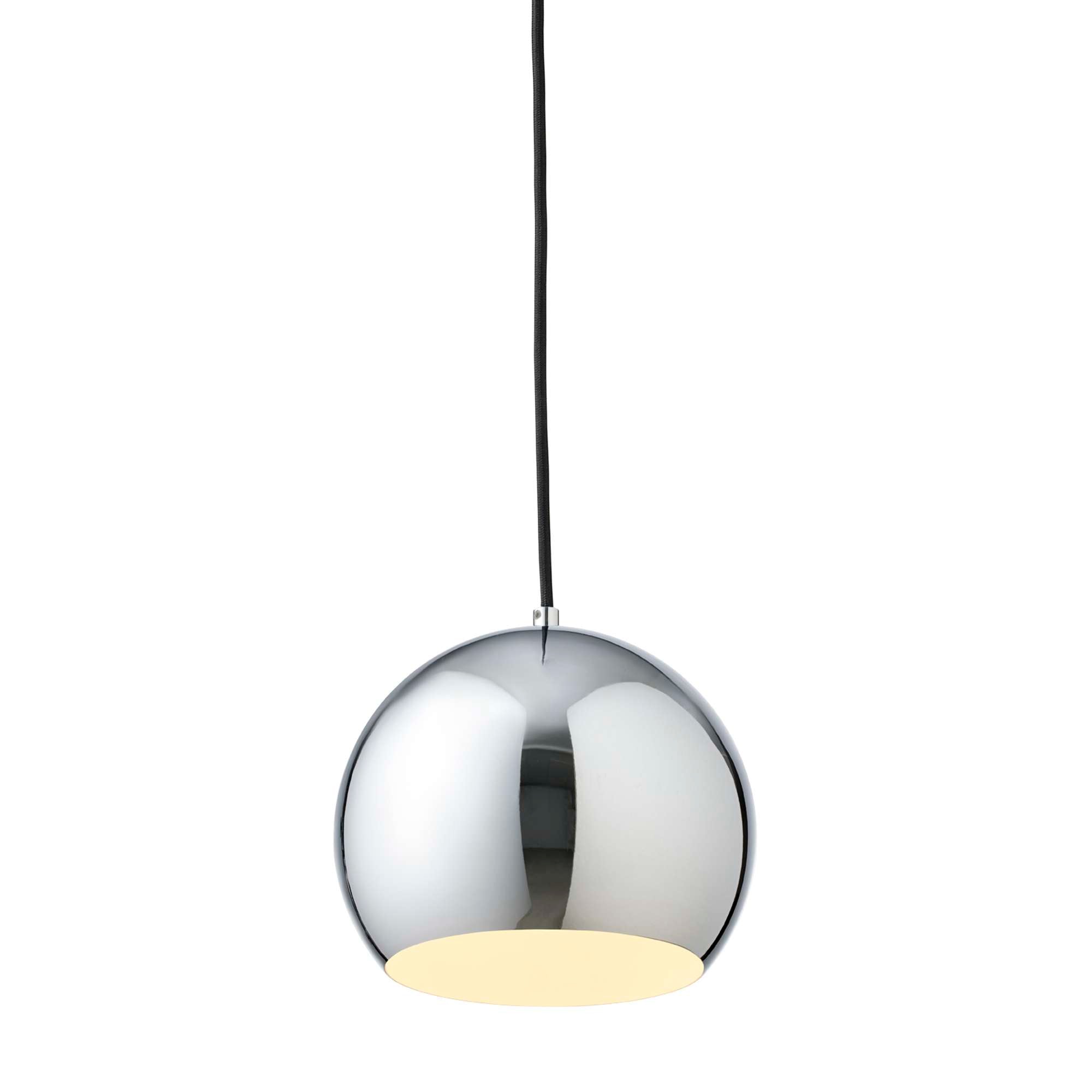 Nice Kuglependel 20 cm. Krom