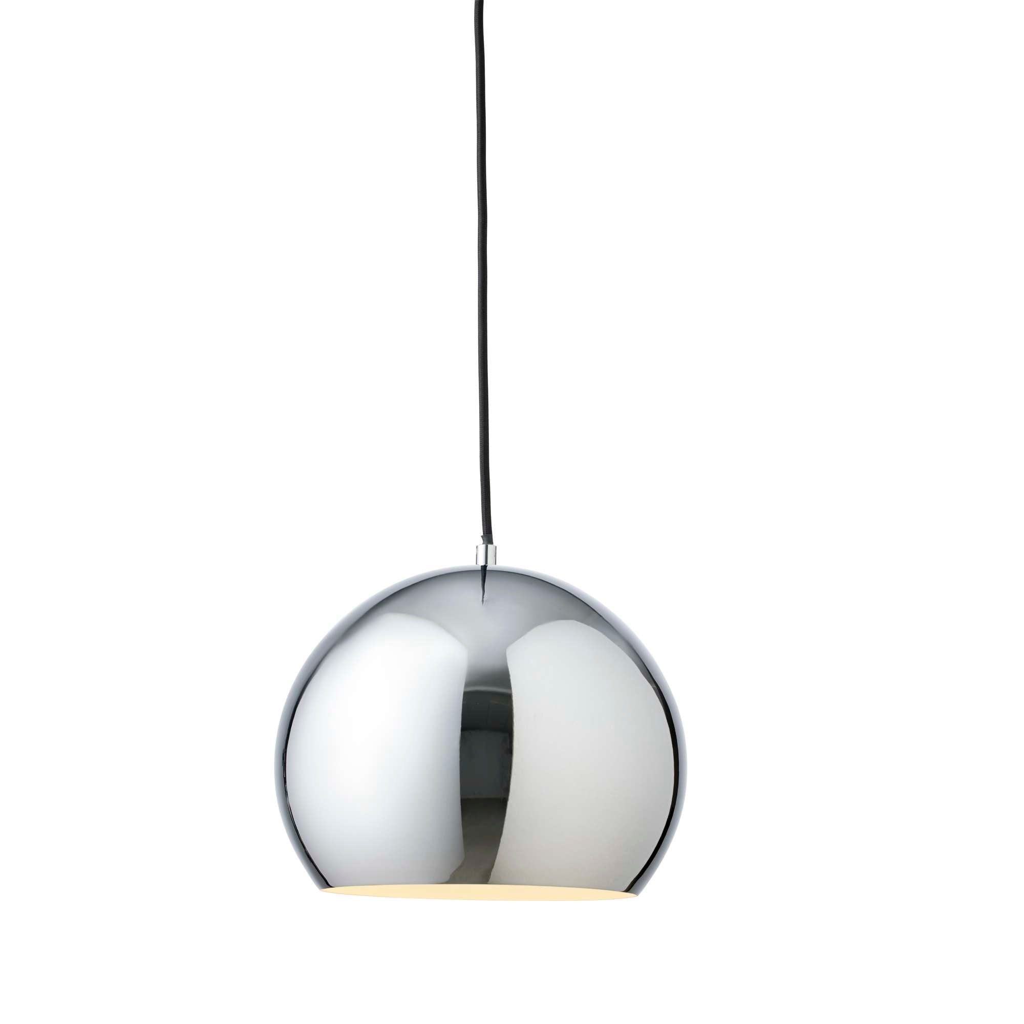 Nice Kuglependel 25 cm. Krom