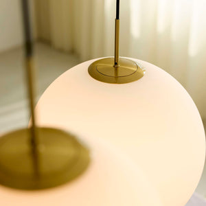 Nora Cafependel Ø40 cm – opal/messing