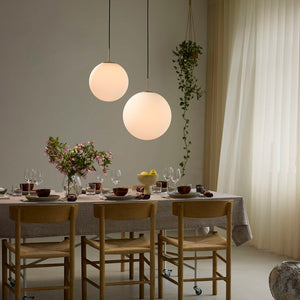 Nora Cafependel Ø40 cm – opal/messing