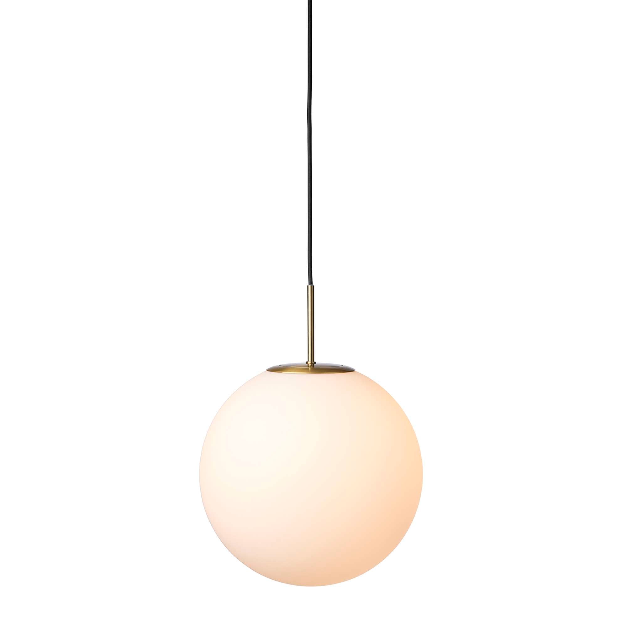 Nora Cafependel Ø30 cm – opal/messing