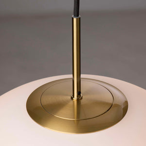 Nora Cafependel Ø40 cm – opal/messing