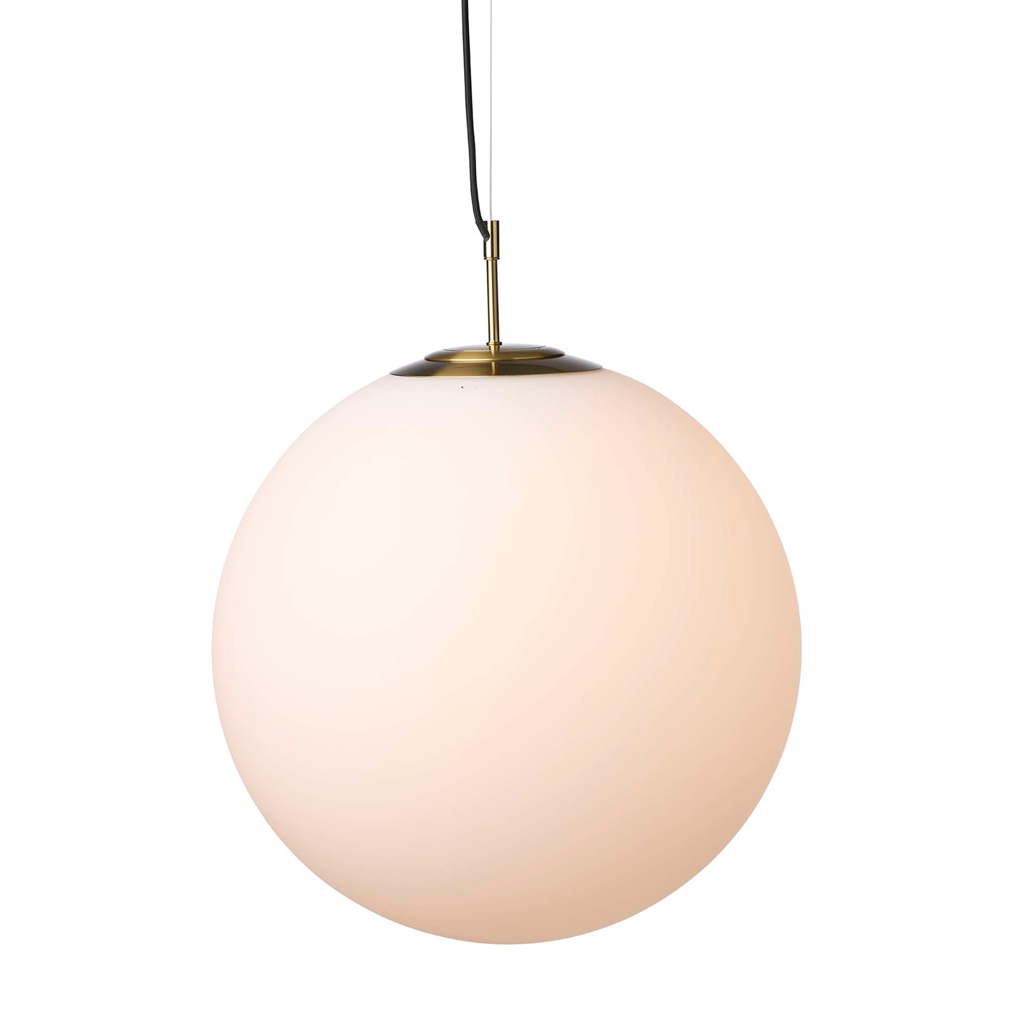 Nora Cafependel Ø50 cm – opal/messing